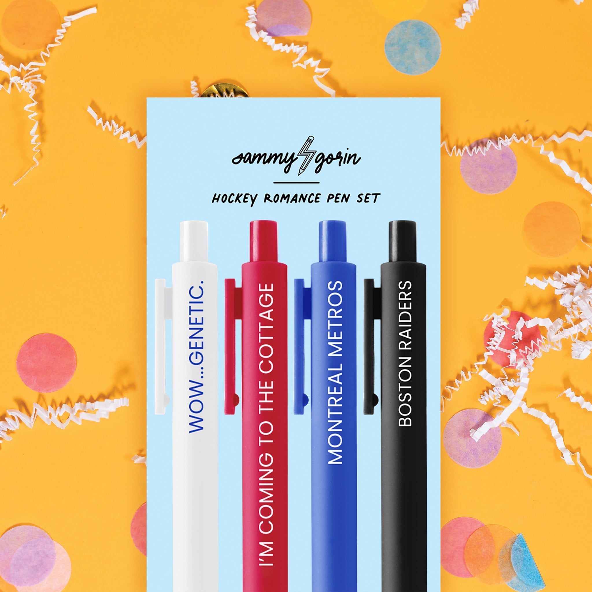 Hockey Romance Pen Set