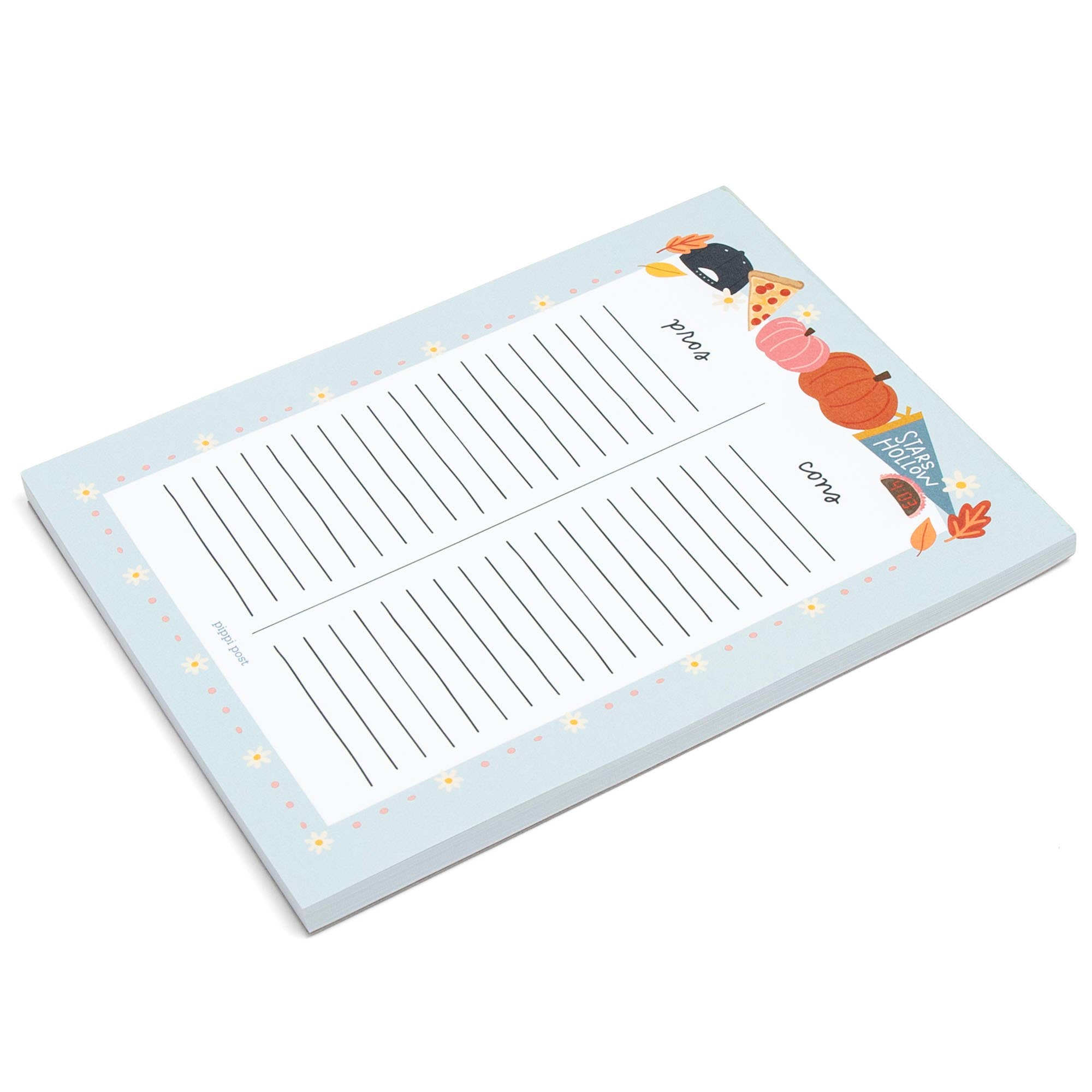 Pros & Cons Stars Hollow Notepad