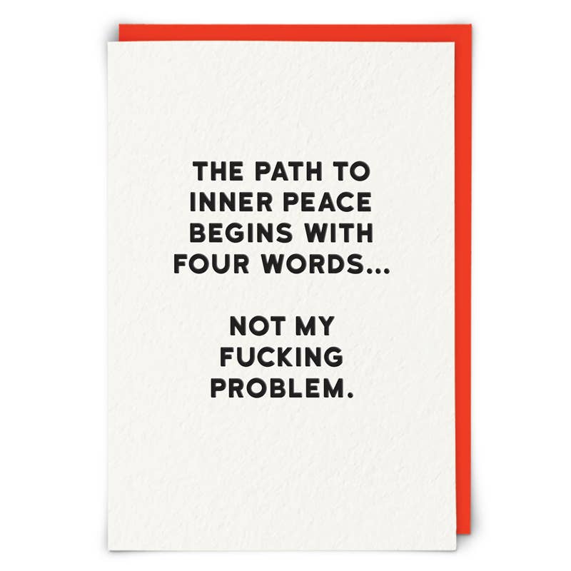 Inner peace Greeting Card
