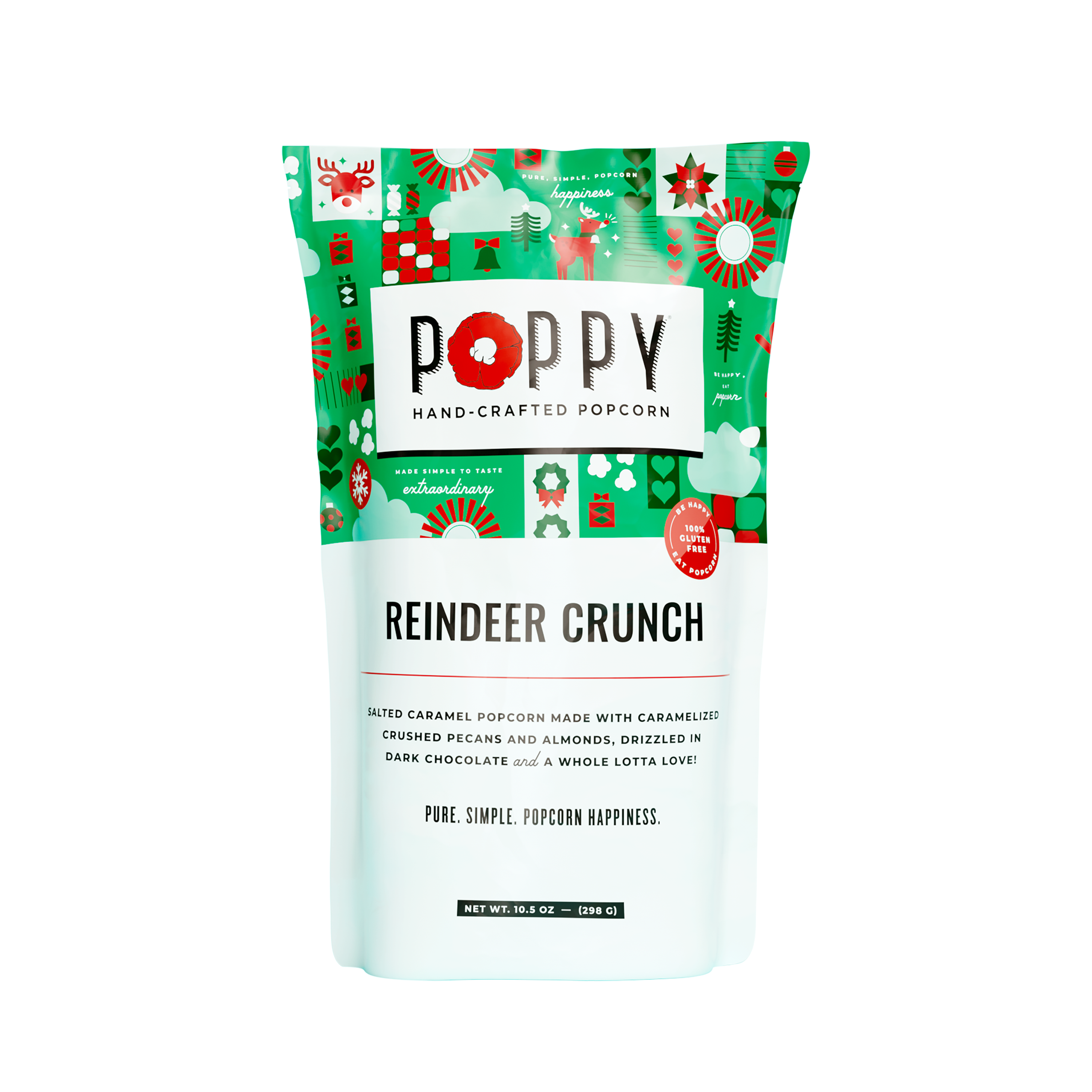 Reindeer Crunch Popcorn