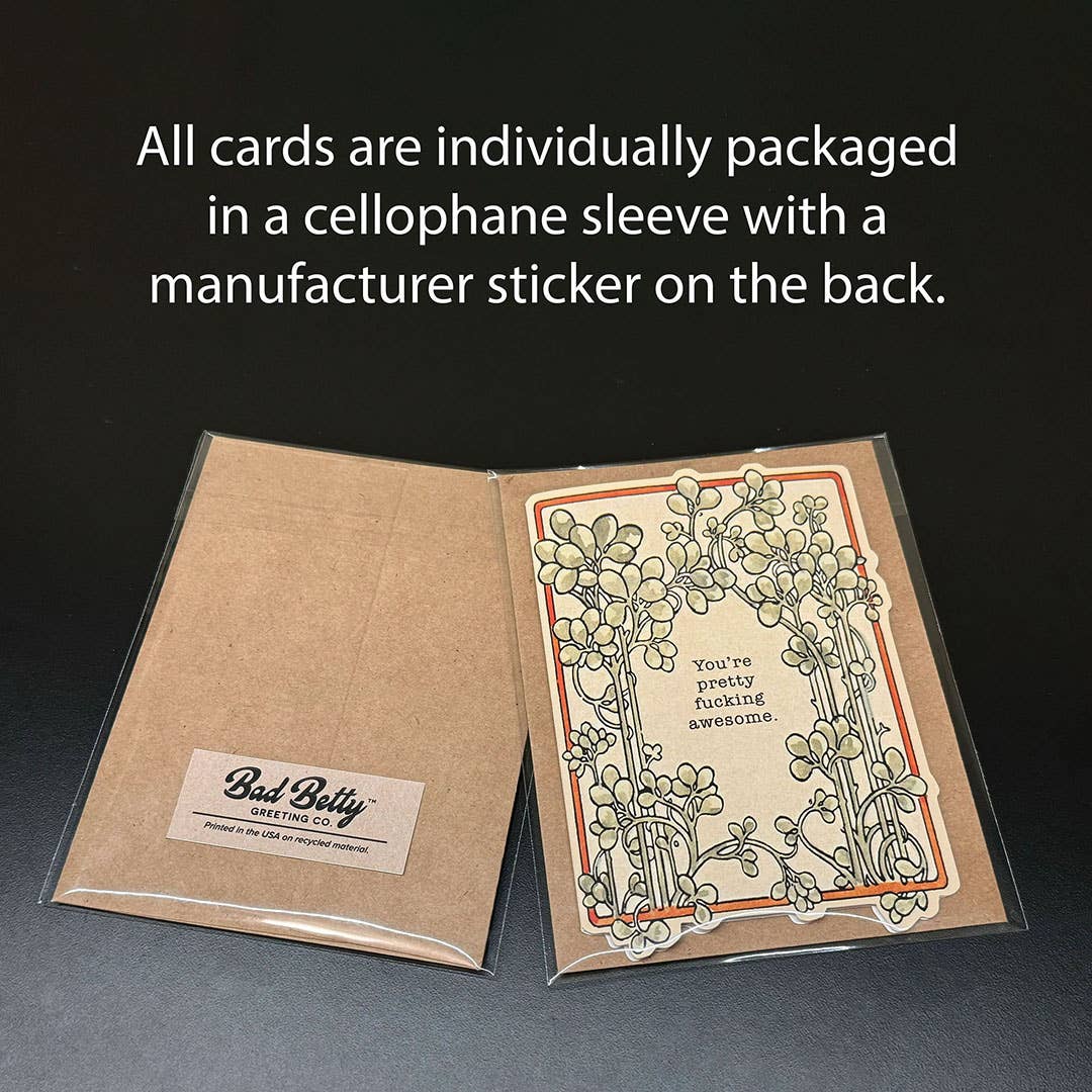 Hold Still, Fucker Card