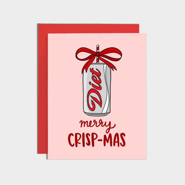 Merry Crispmas Diet Coke Card