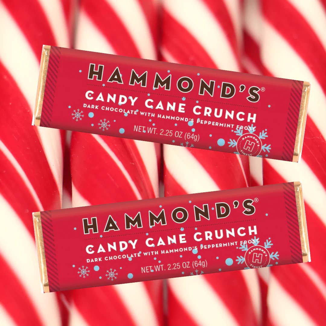 Candy Cane Crunch 2.25 oz Candy Bar