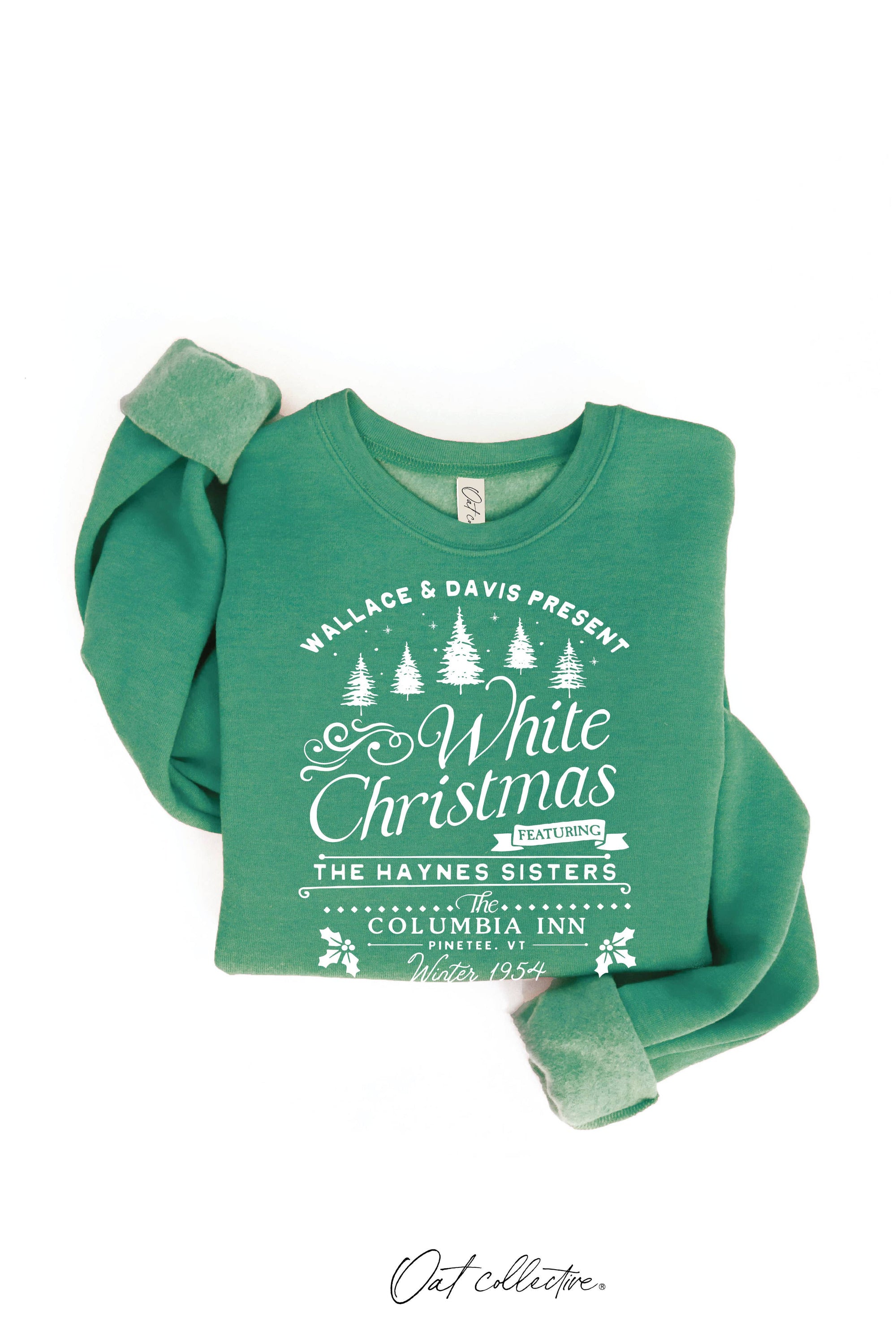 Wallace & Davis White Christmas Sweatshirt