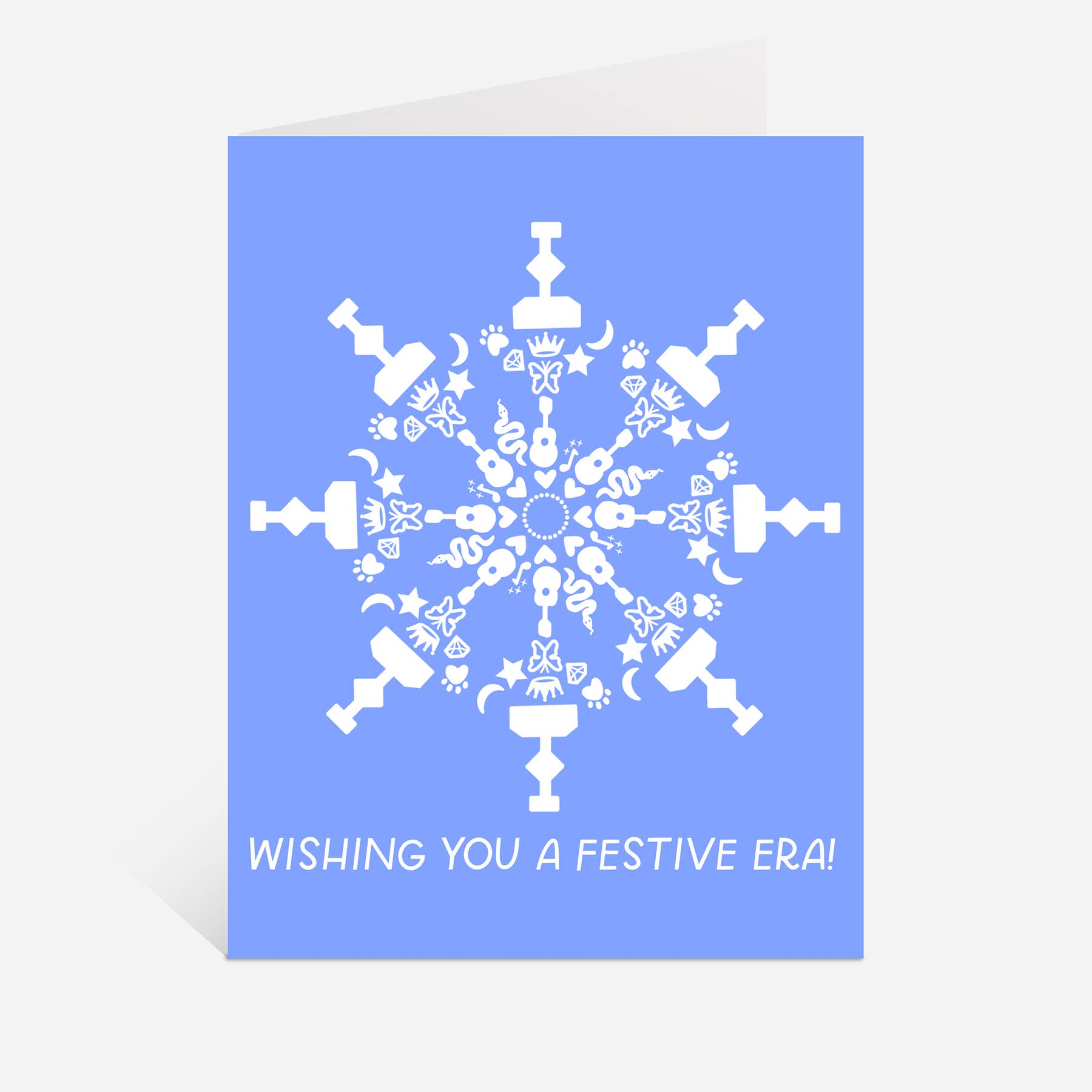 Eras Tour Snowflake Card