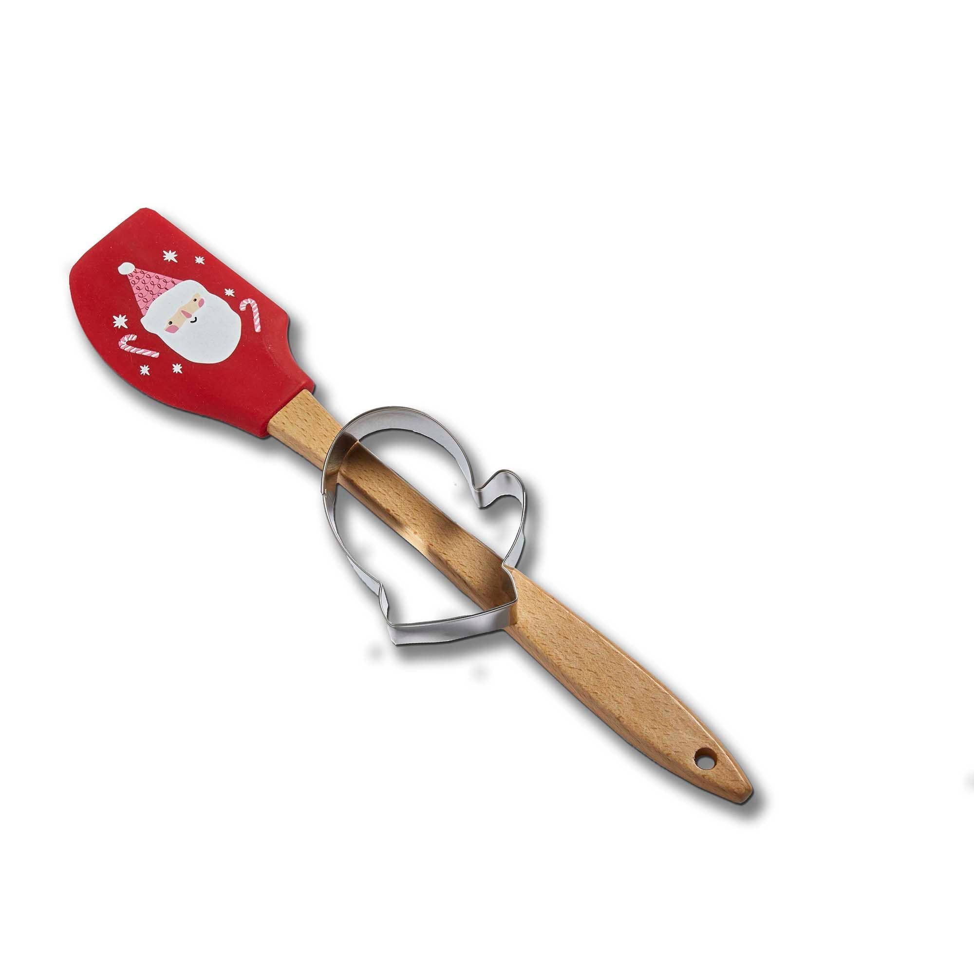 Santa Cookie Cutter Spatula