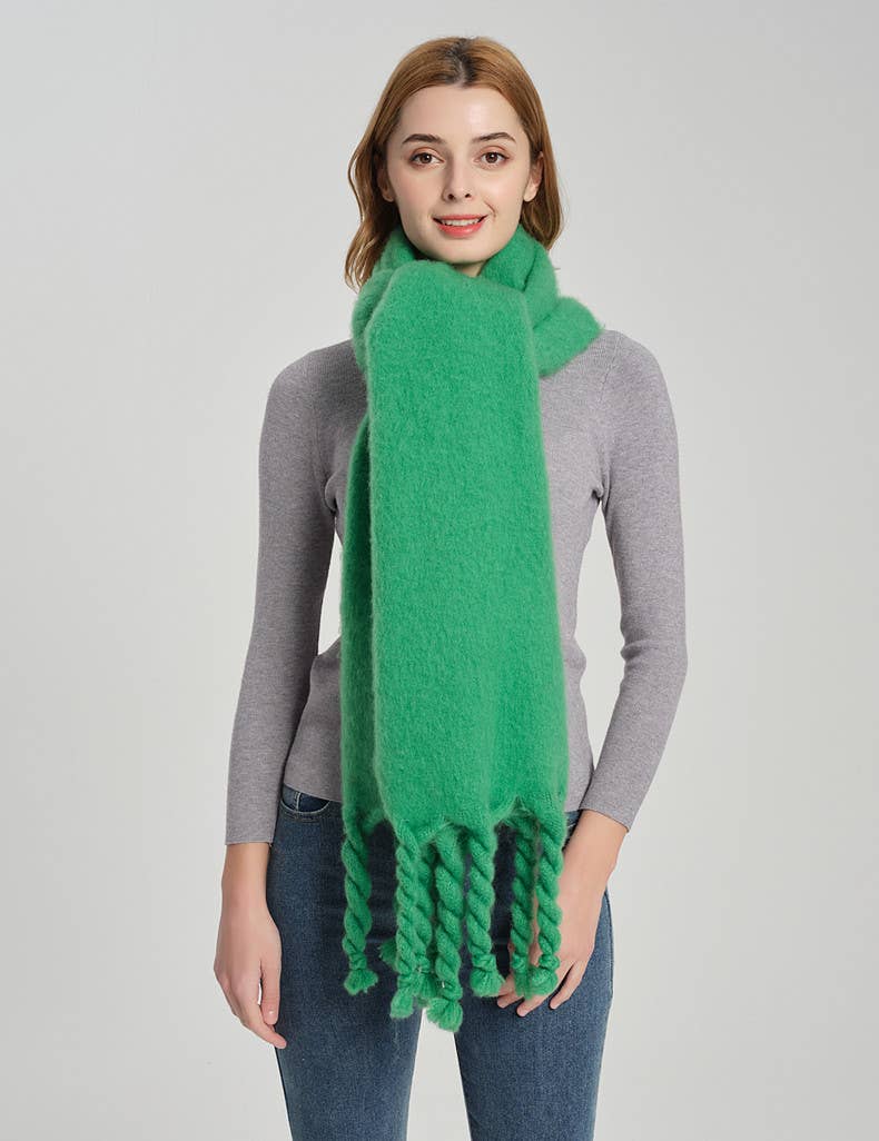 Light Pink Blanket Scarf