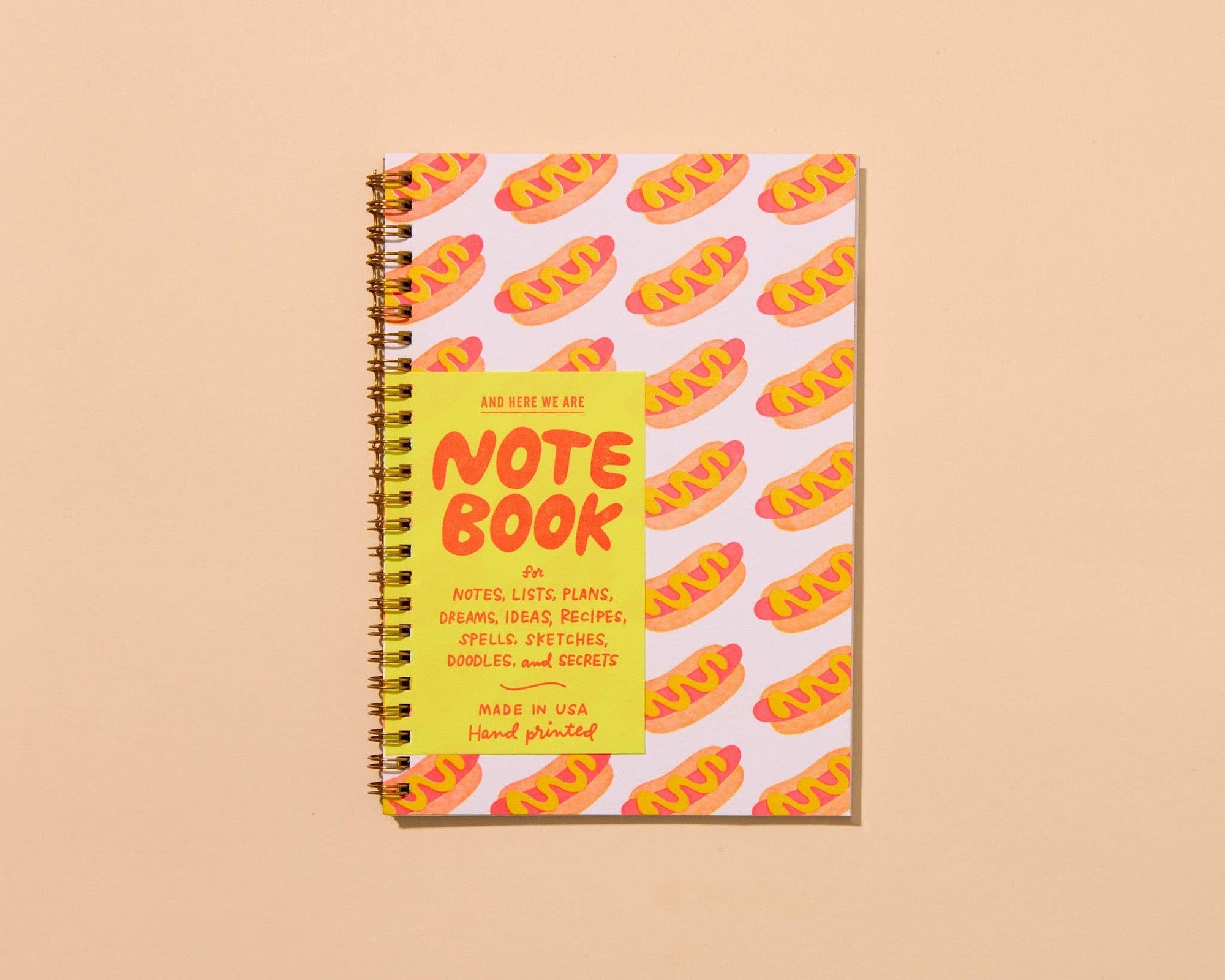 Hot Dogs Notebook
