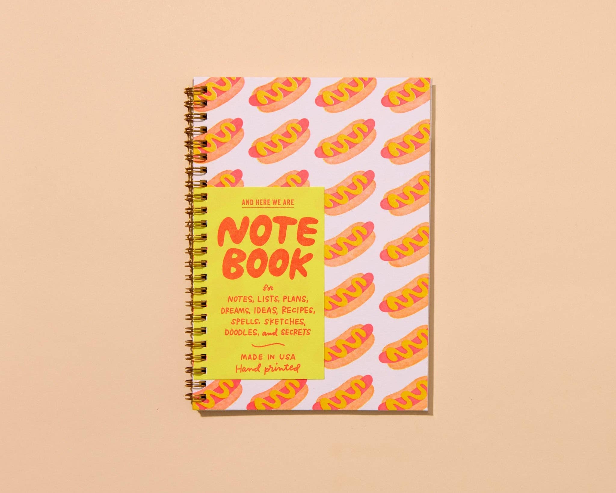 Hot Dogs Notebook
