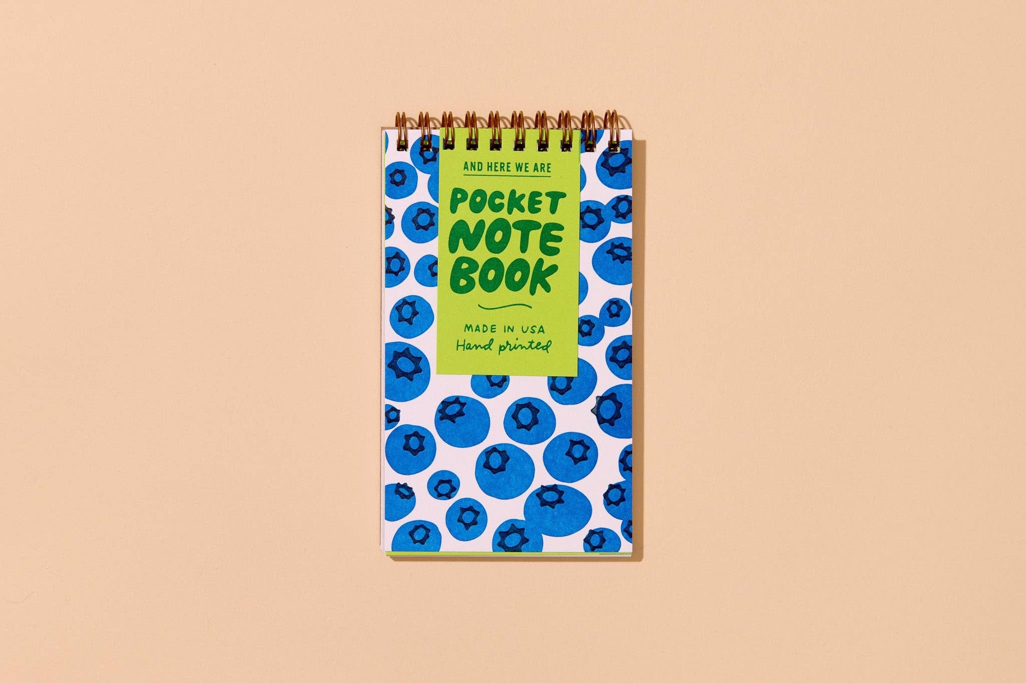 Blueberry Small Spiral Notebook