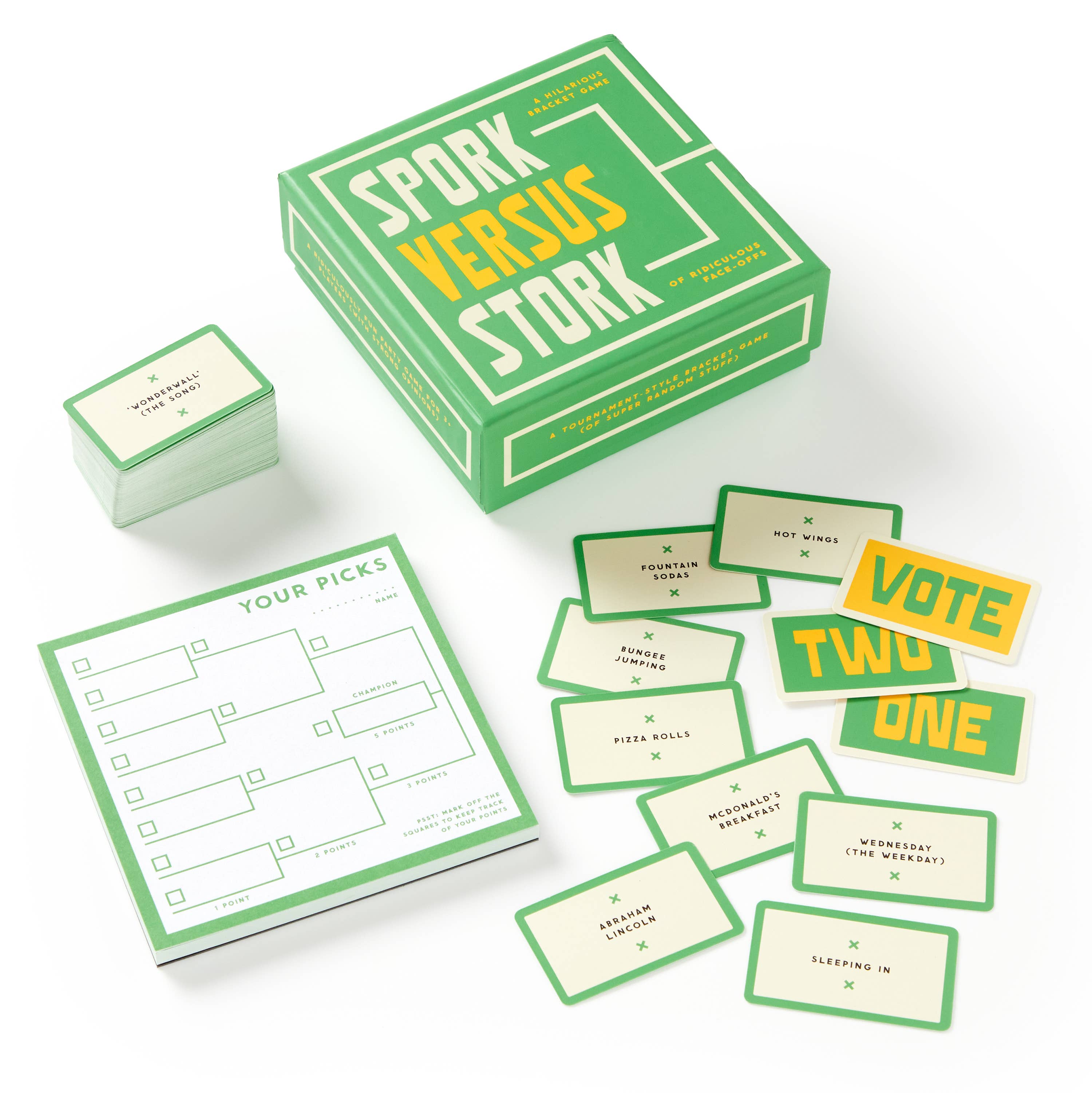 Brass Monkey Spork Versus Stork Social Game