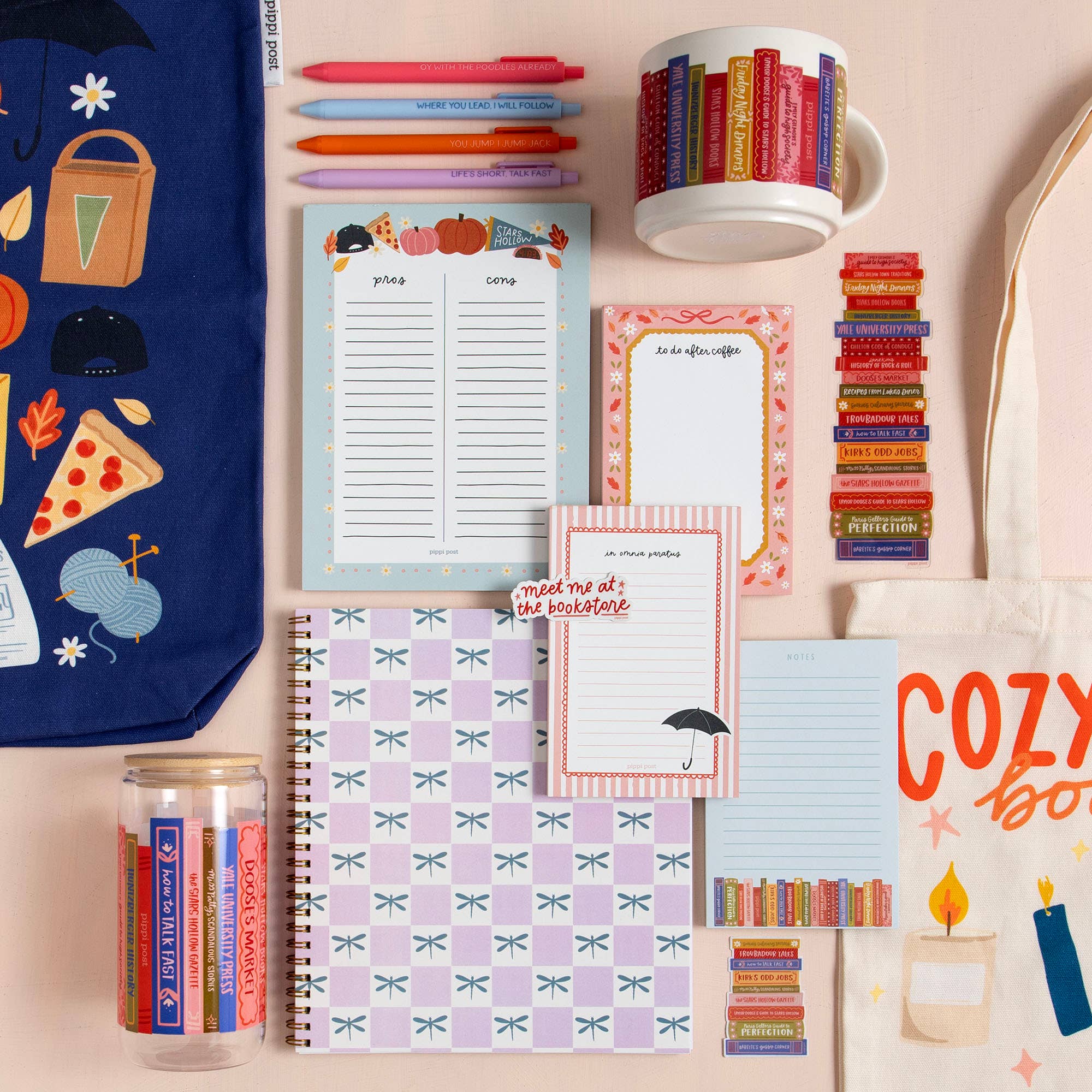 Pros & Cons Stars Hollow Notepad