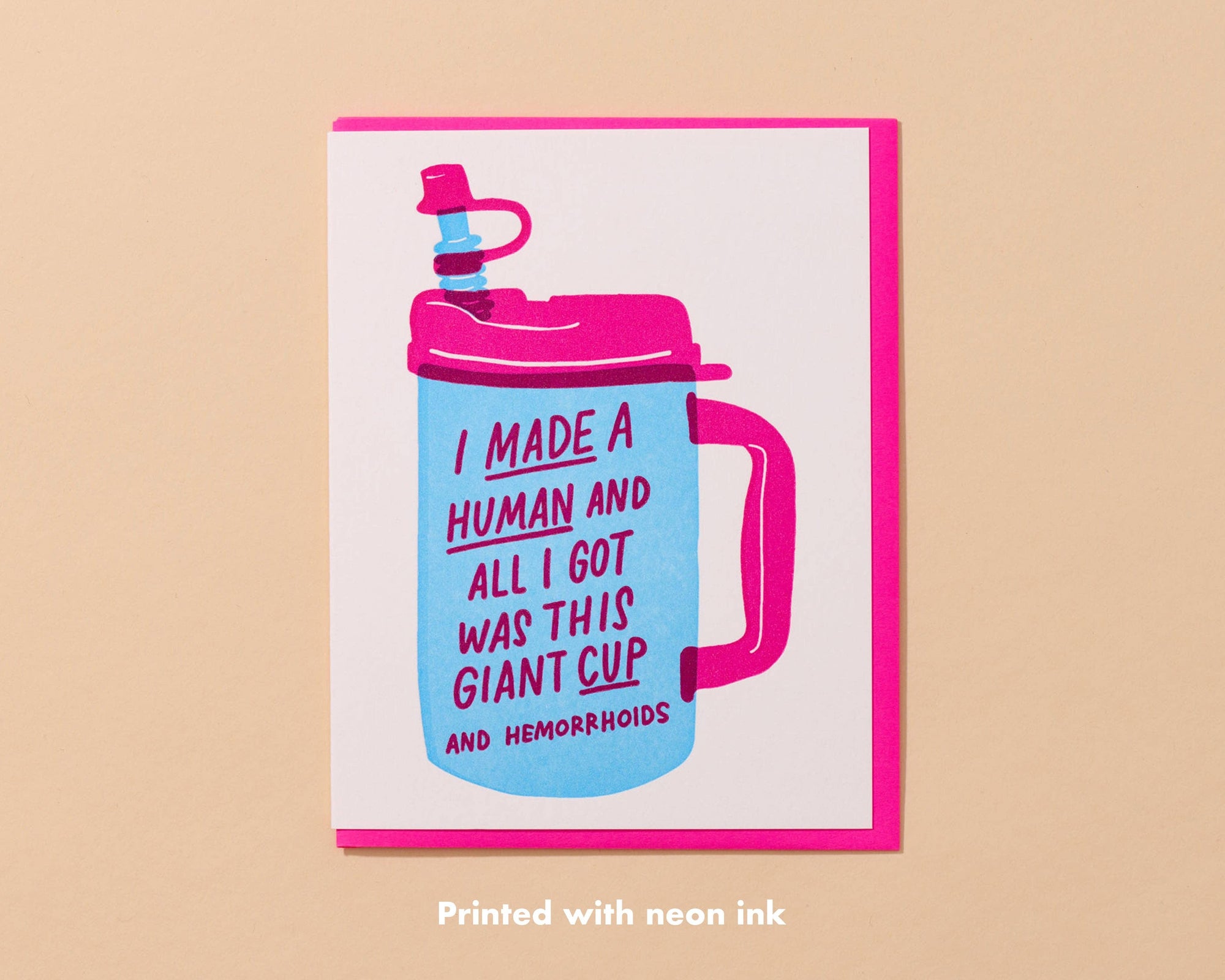 Made a Human (Funny) Card