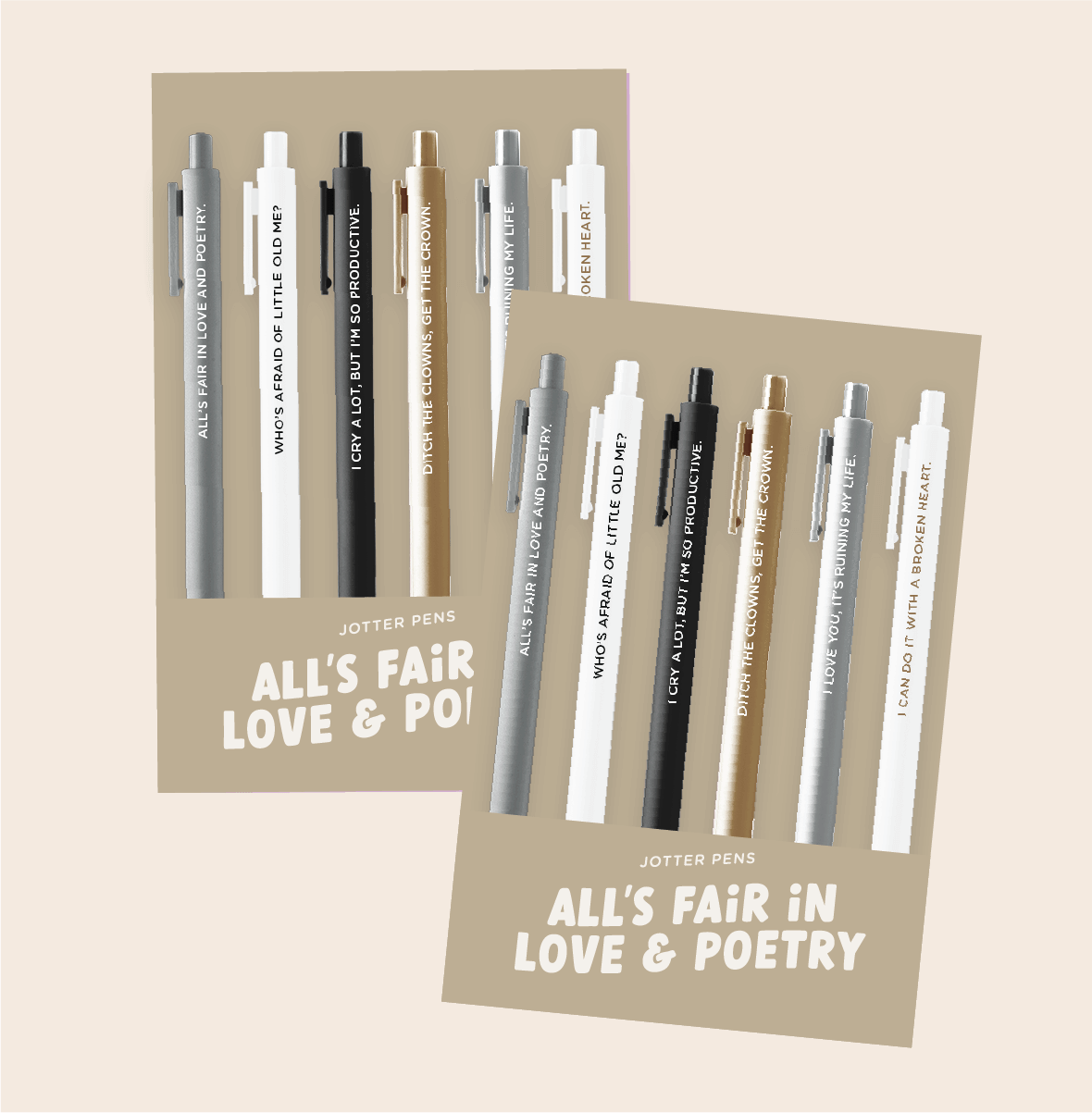 TS Jotter Set All's Fair in Love and Poetry (TTPD)