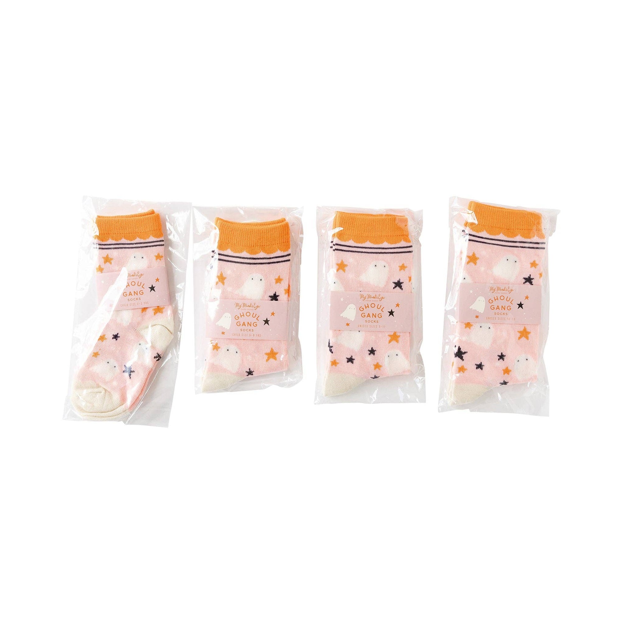 Ghost Pattern Socks - Child Medium