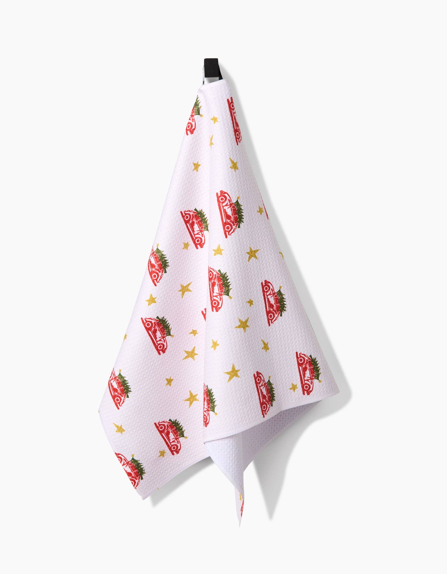 Geometry Christmas Bug Tea Towel