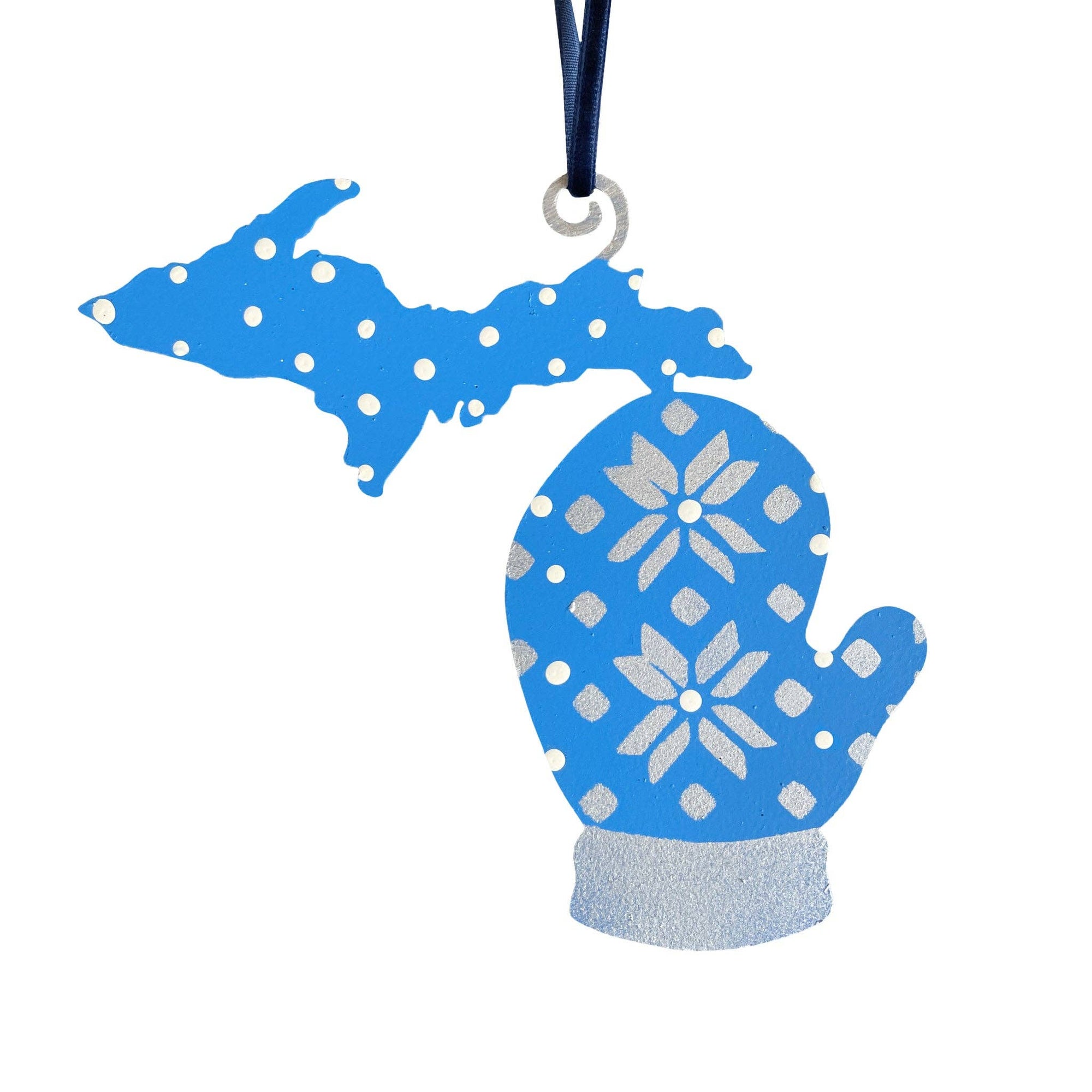 Hawaiian Blues Michigan Ornament