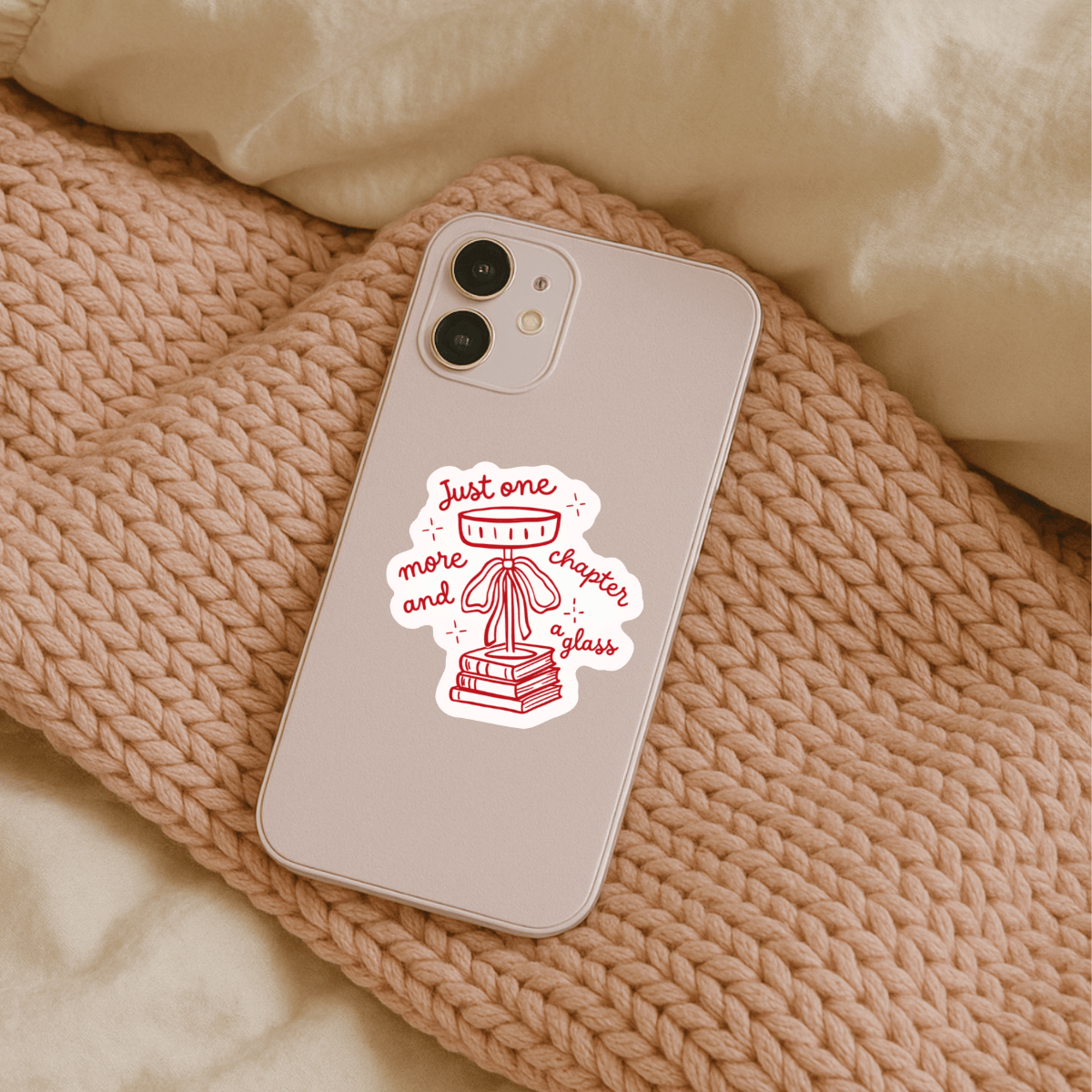 Just One More Chapter Sticker
