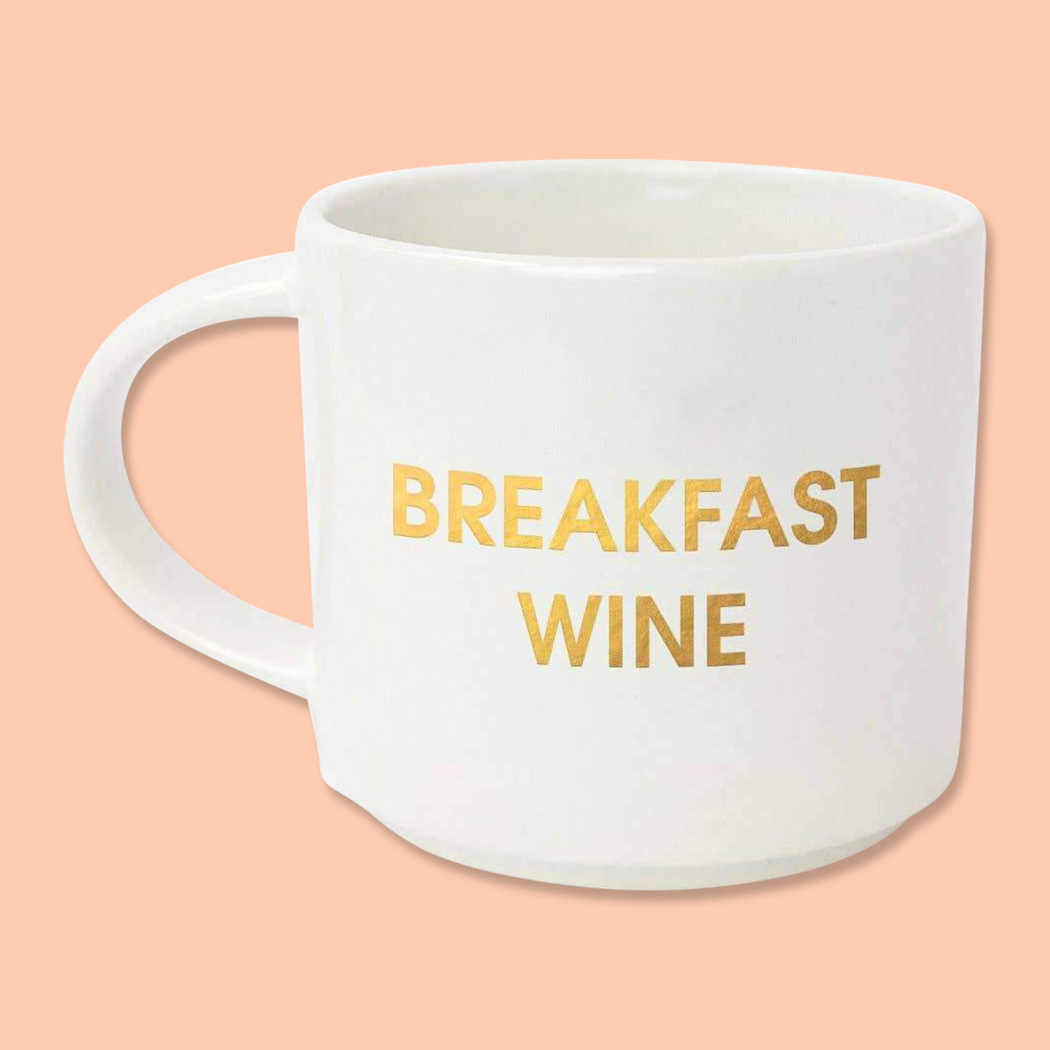 Breakfast Wine Jumbo Stackable Mug