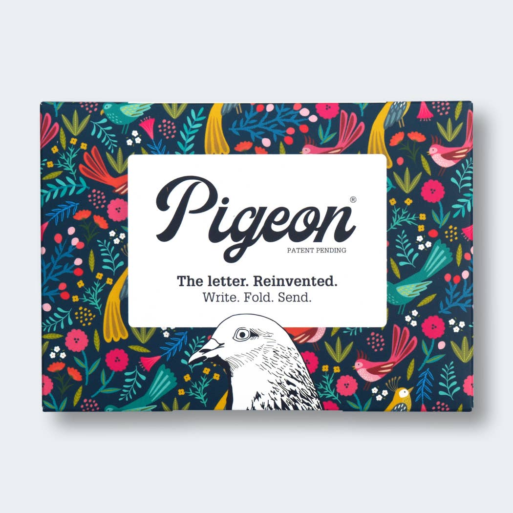 Magical Menagerie Pigeon Folding Letter Set, pack of 6