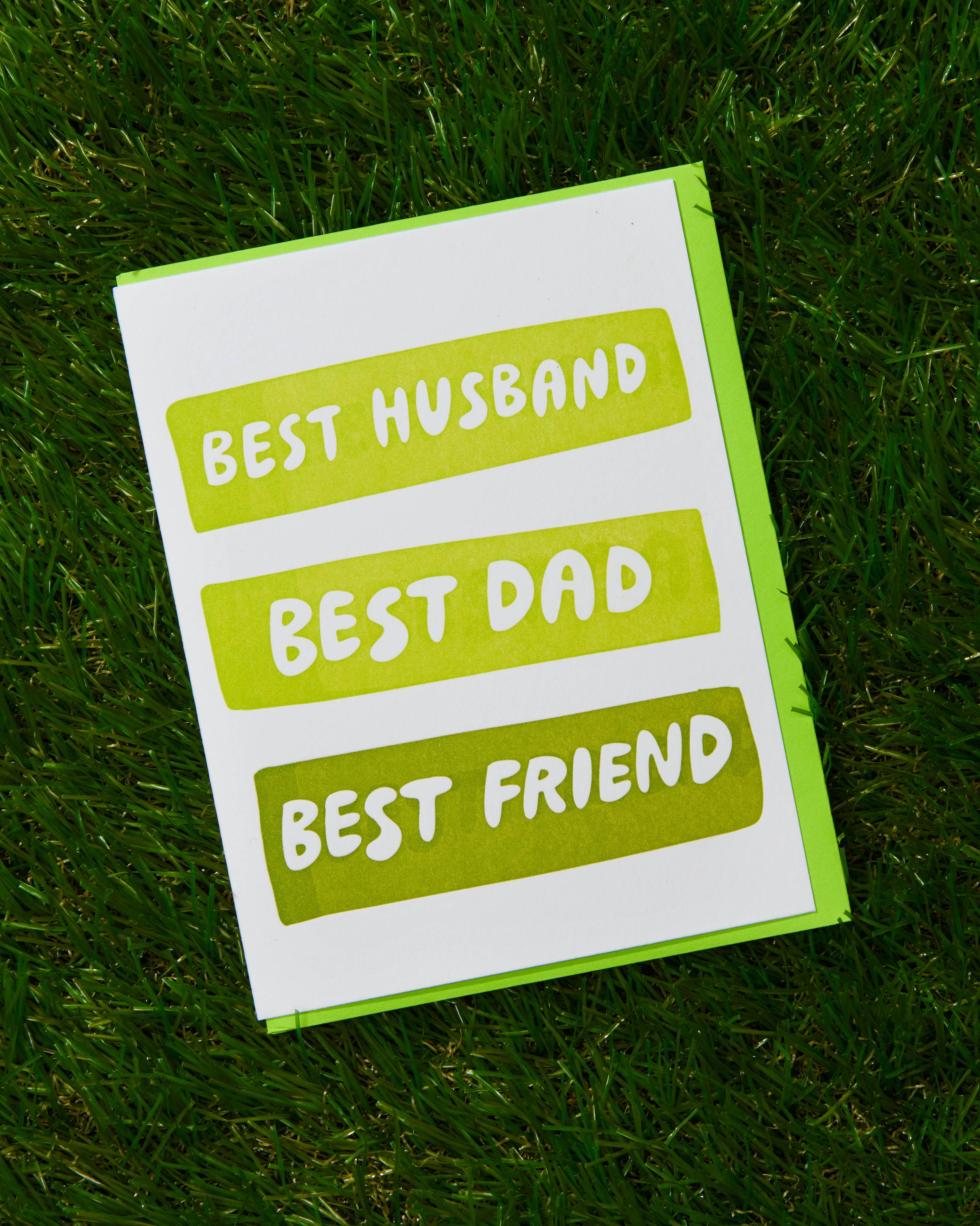 Best Husband/Dad/Friend Father's Day Card