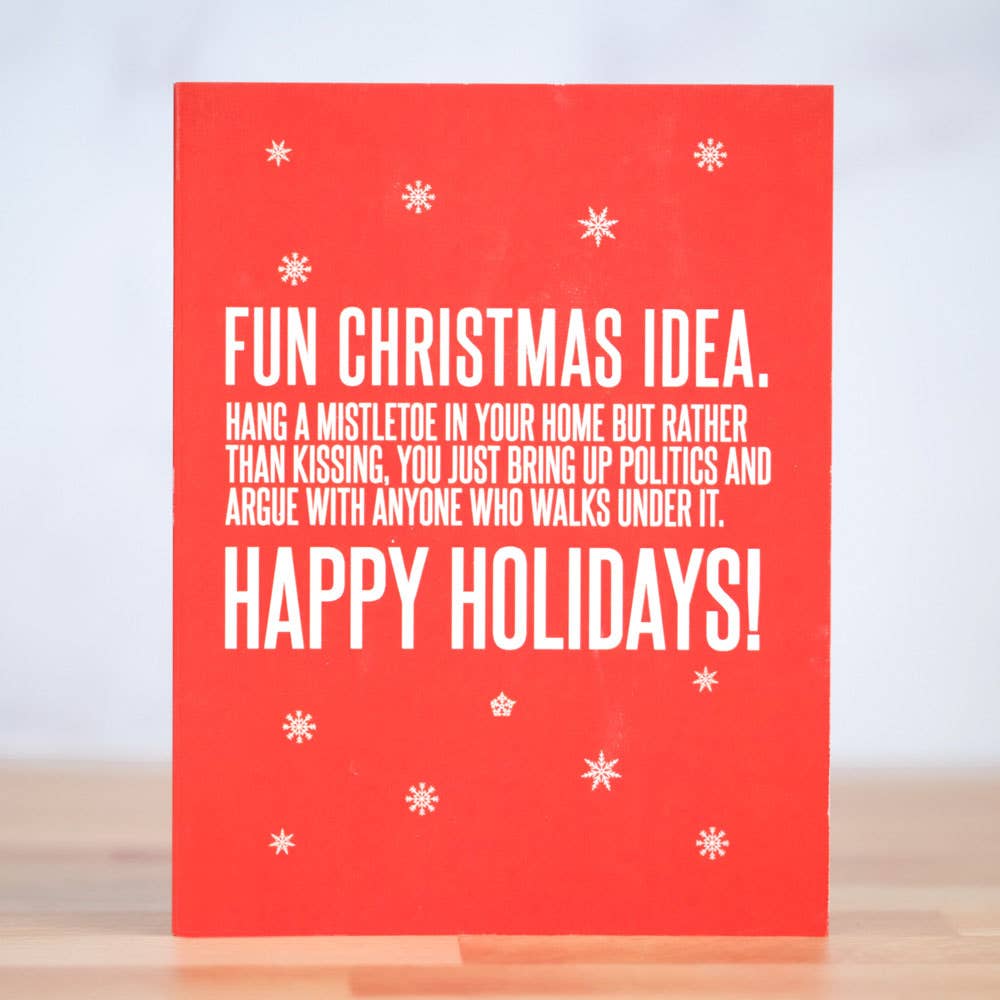 Fun Christmas Idea.....  Christmas Card.