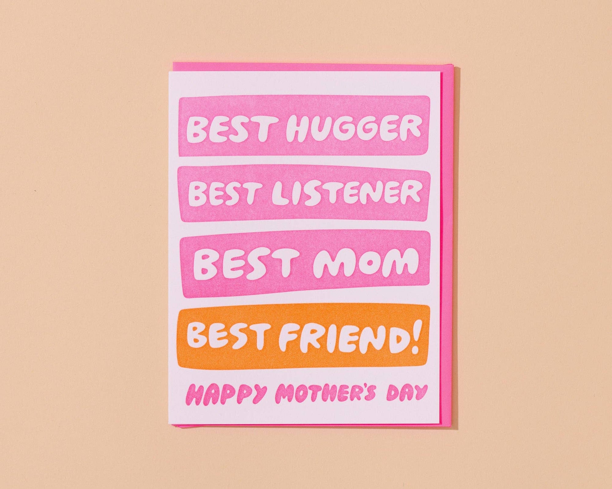 Best Hugger/Mom/Friend (Kids) Card