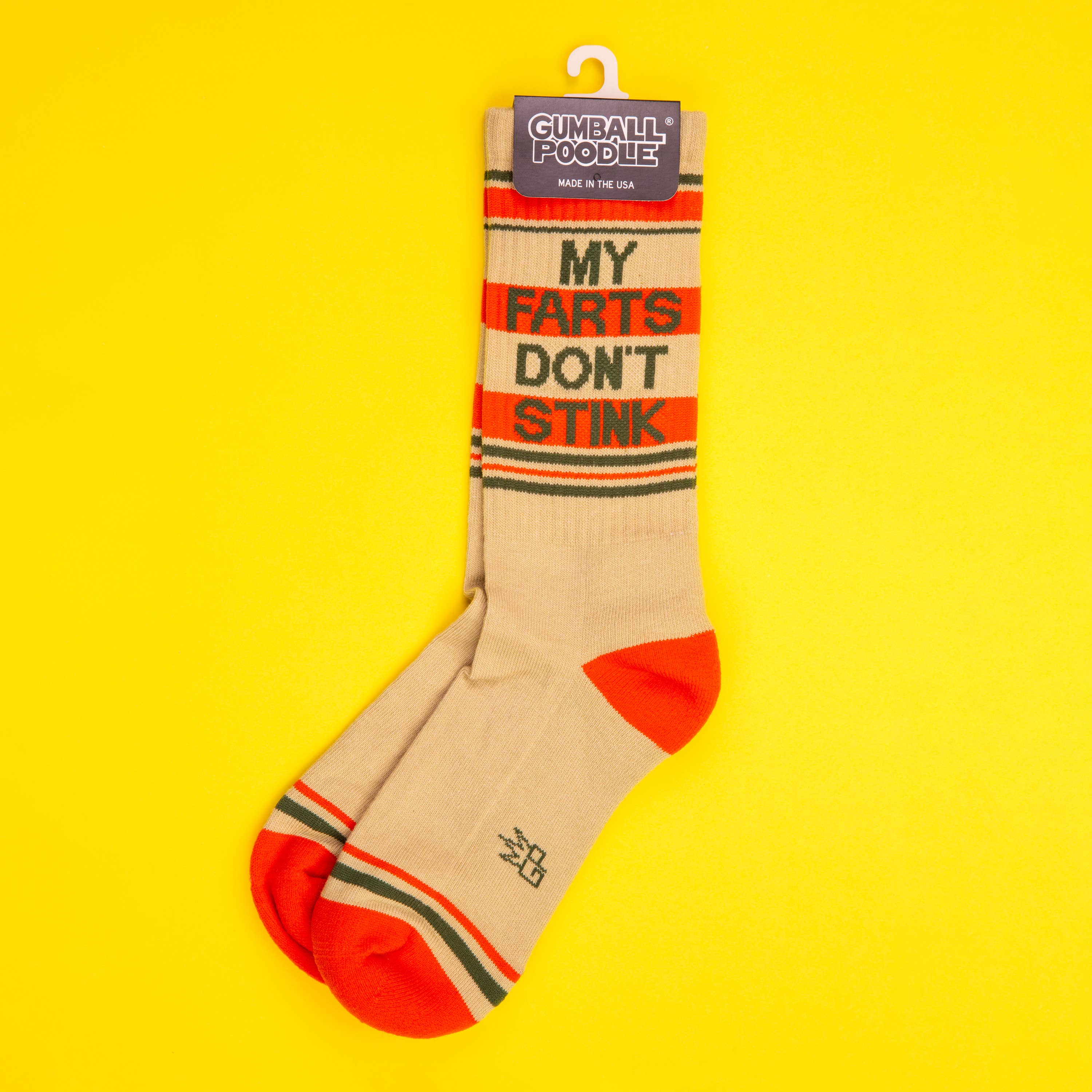 My Farts Don't Stink Gym Crew Socks