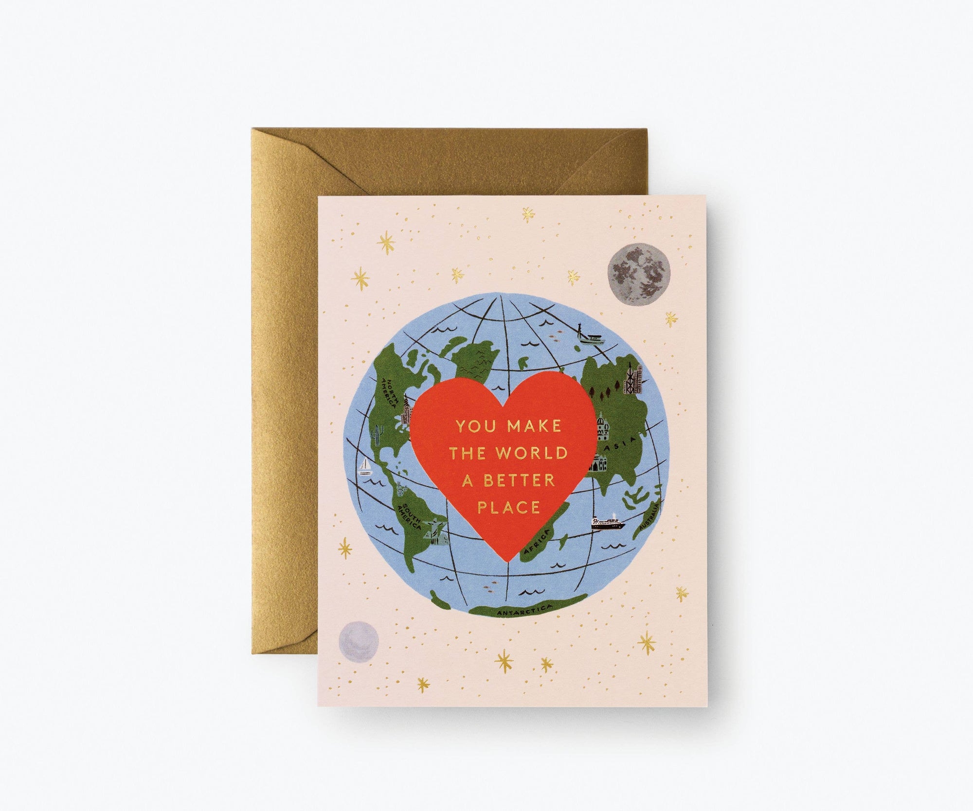 You Make the World Better Valentine's Day Card