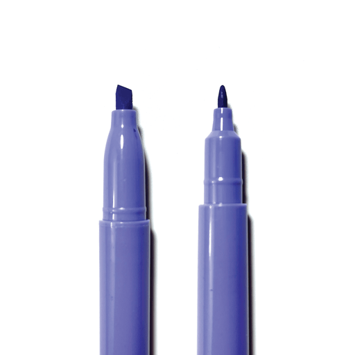 Pastel Hues: Soft-Hued Dual Tip Markers (Set of 12)