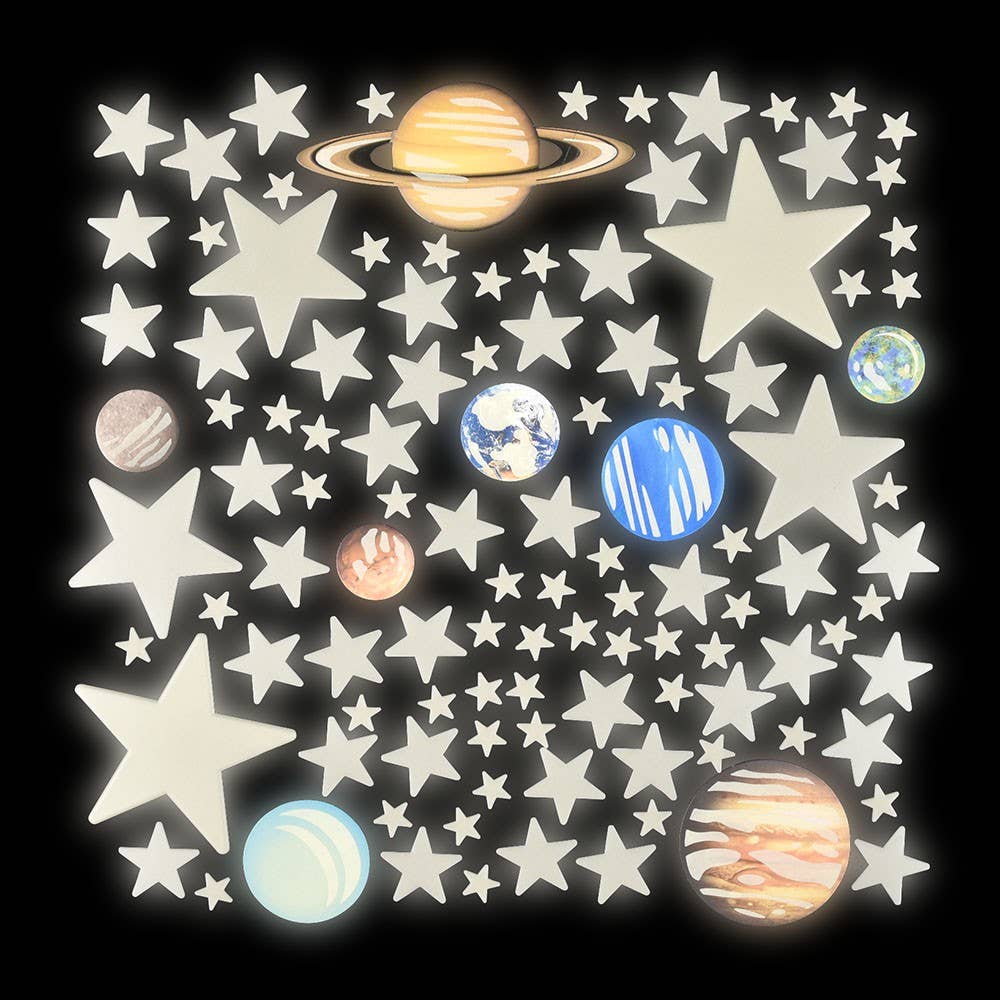 Glow Planets & Super Nova 100Pcs In Box