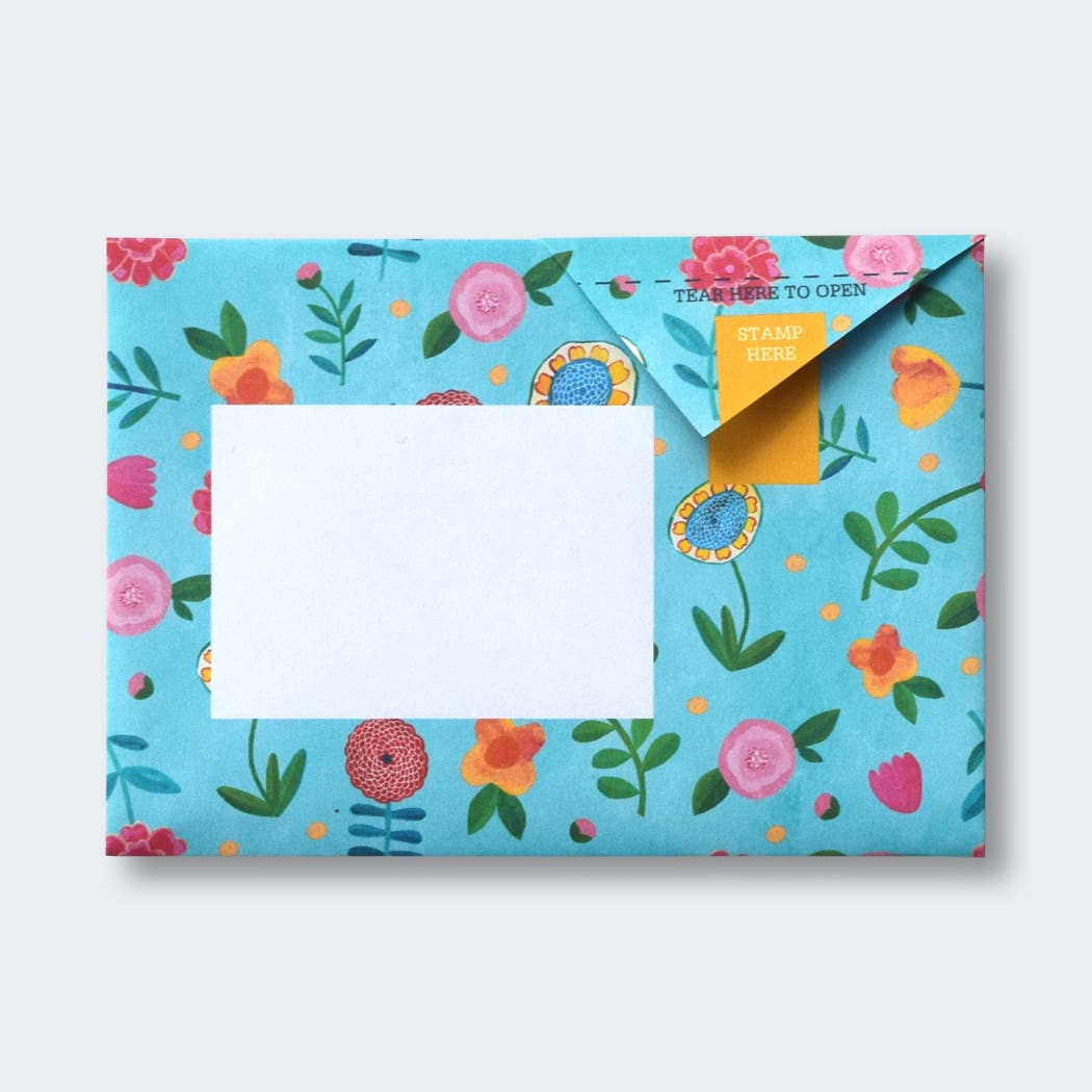 Wildflower Pigeon Artisan Letter Pack - pack of 6 letters