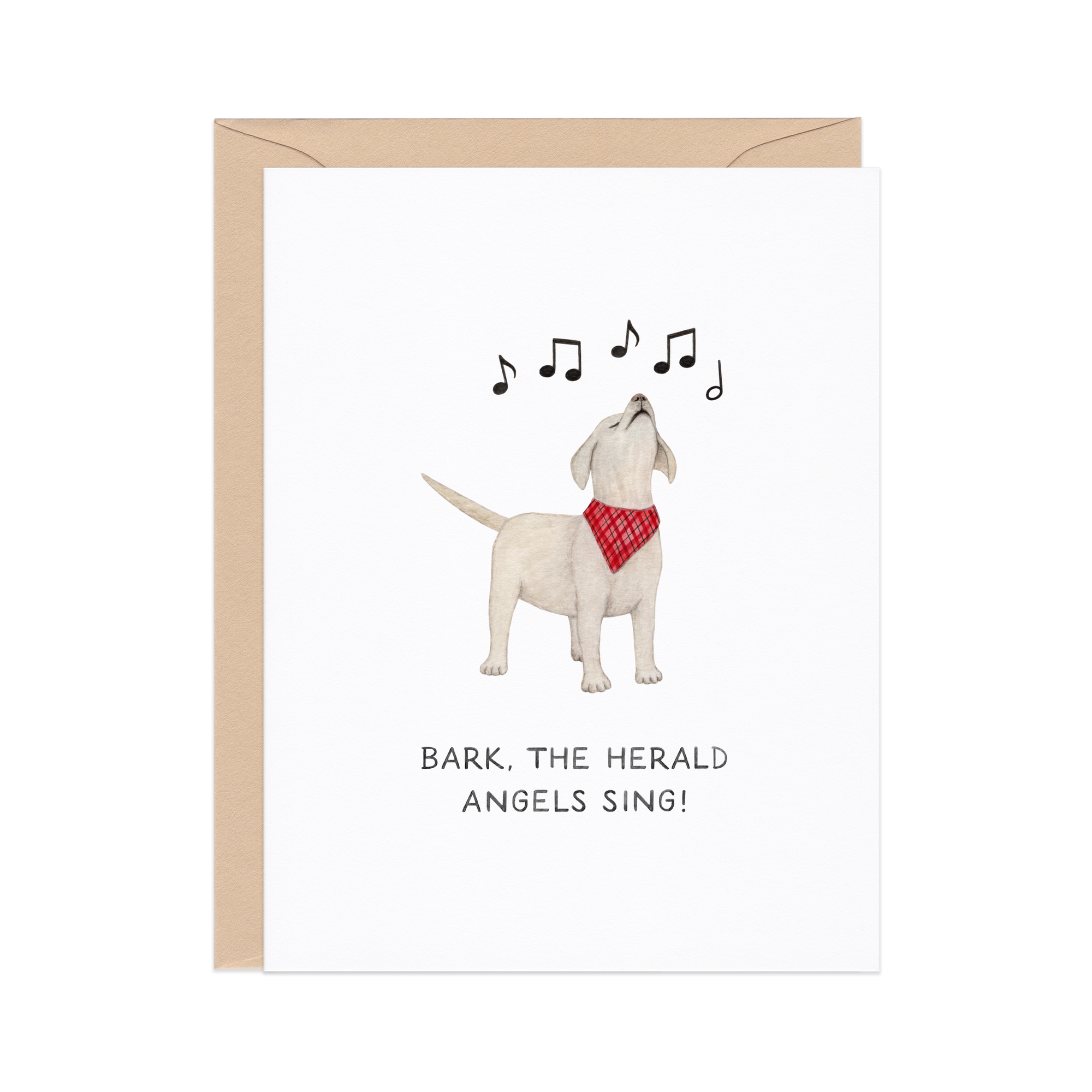 Bark! The Herald Angel Holiday Card