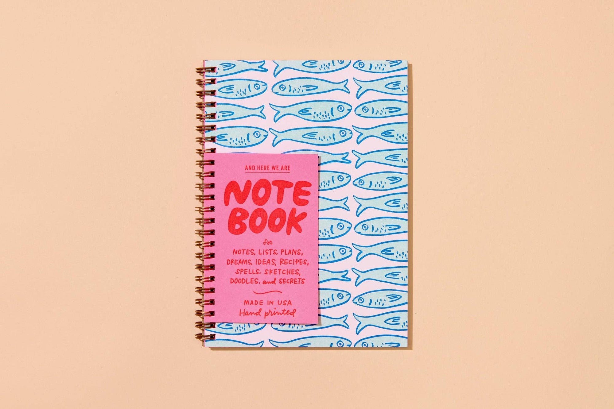 Sardine A5 Spiral Notebook
