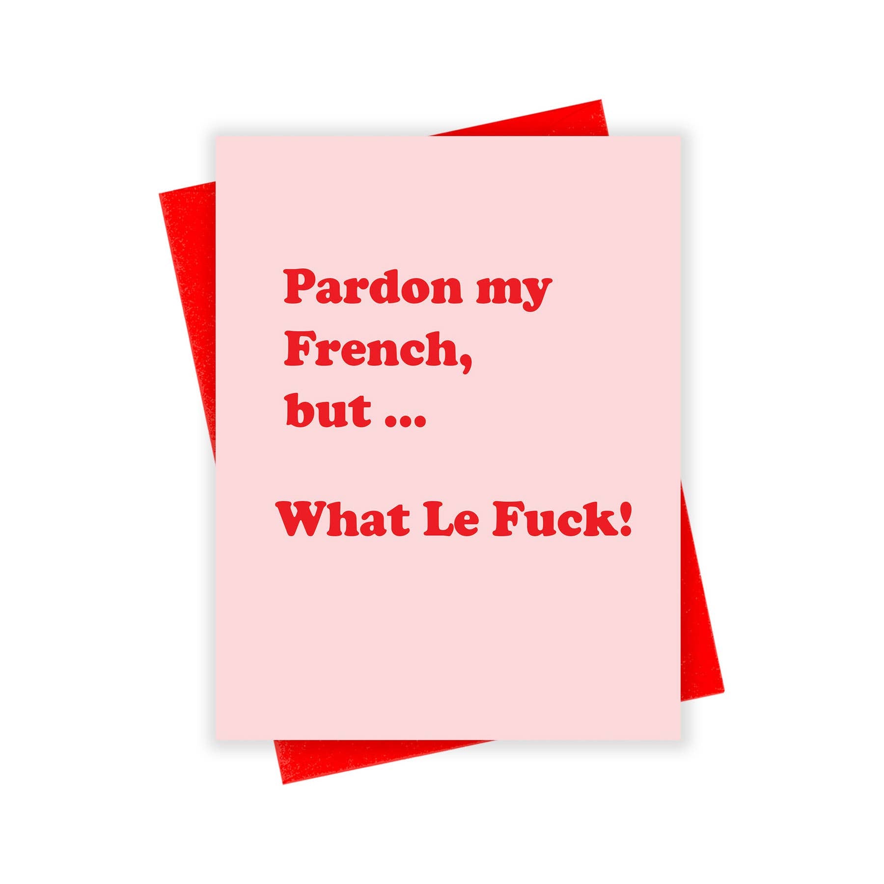WLF Love Card with Red Envelope Eco-friendly