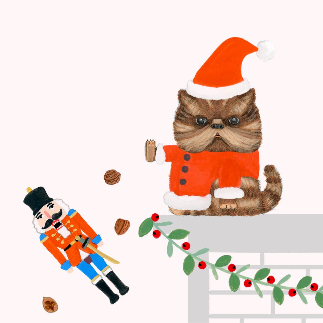 Nuts About the Holidays Notecard Set of 6