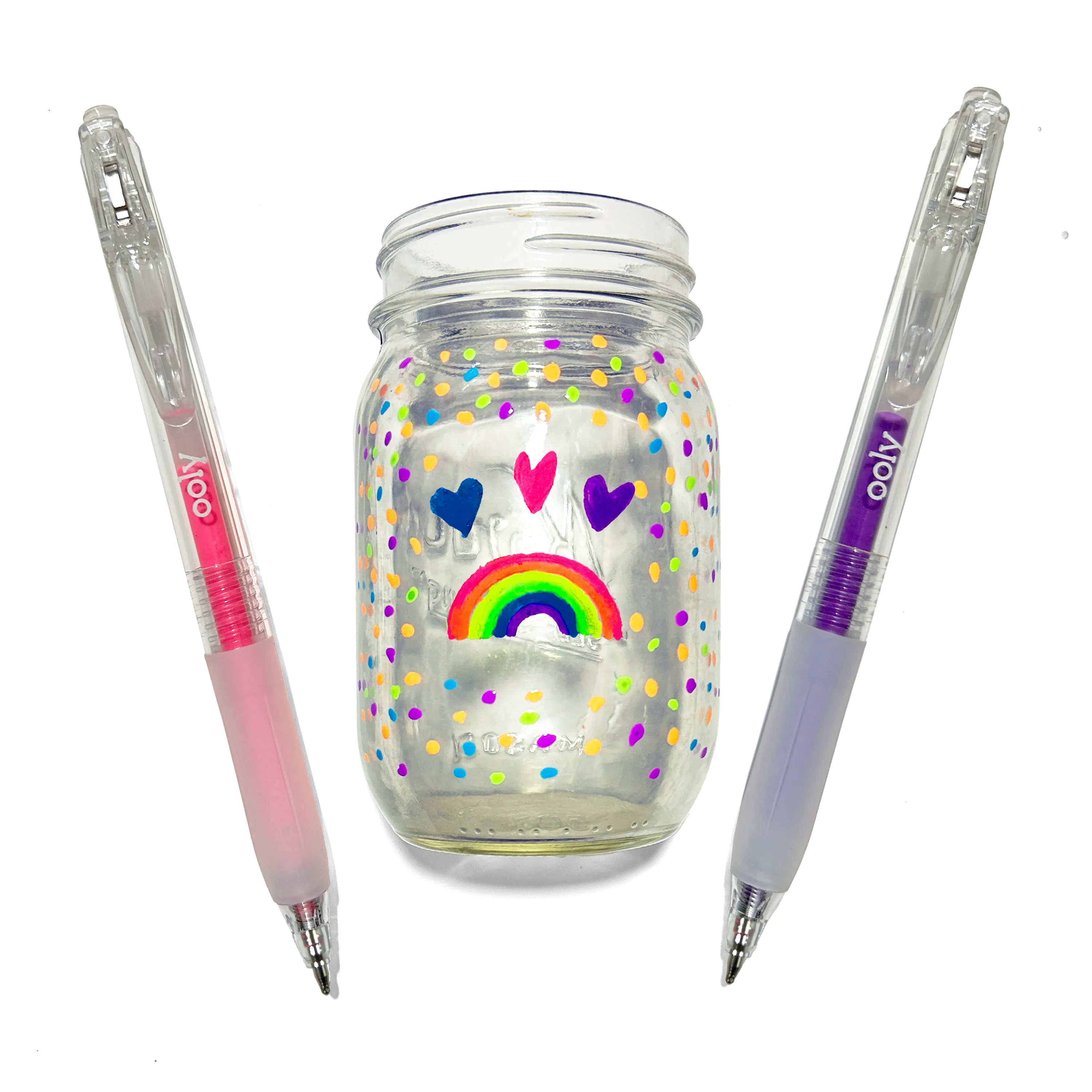 Jelly Gloss: Neon Multi-Surface Deco. Gel Pens (Set of 6)