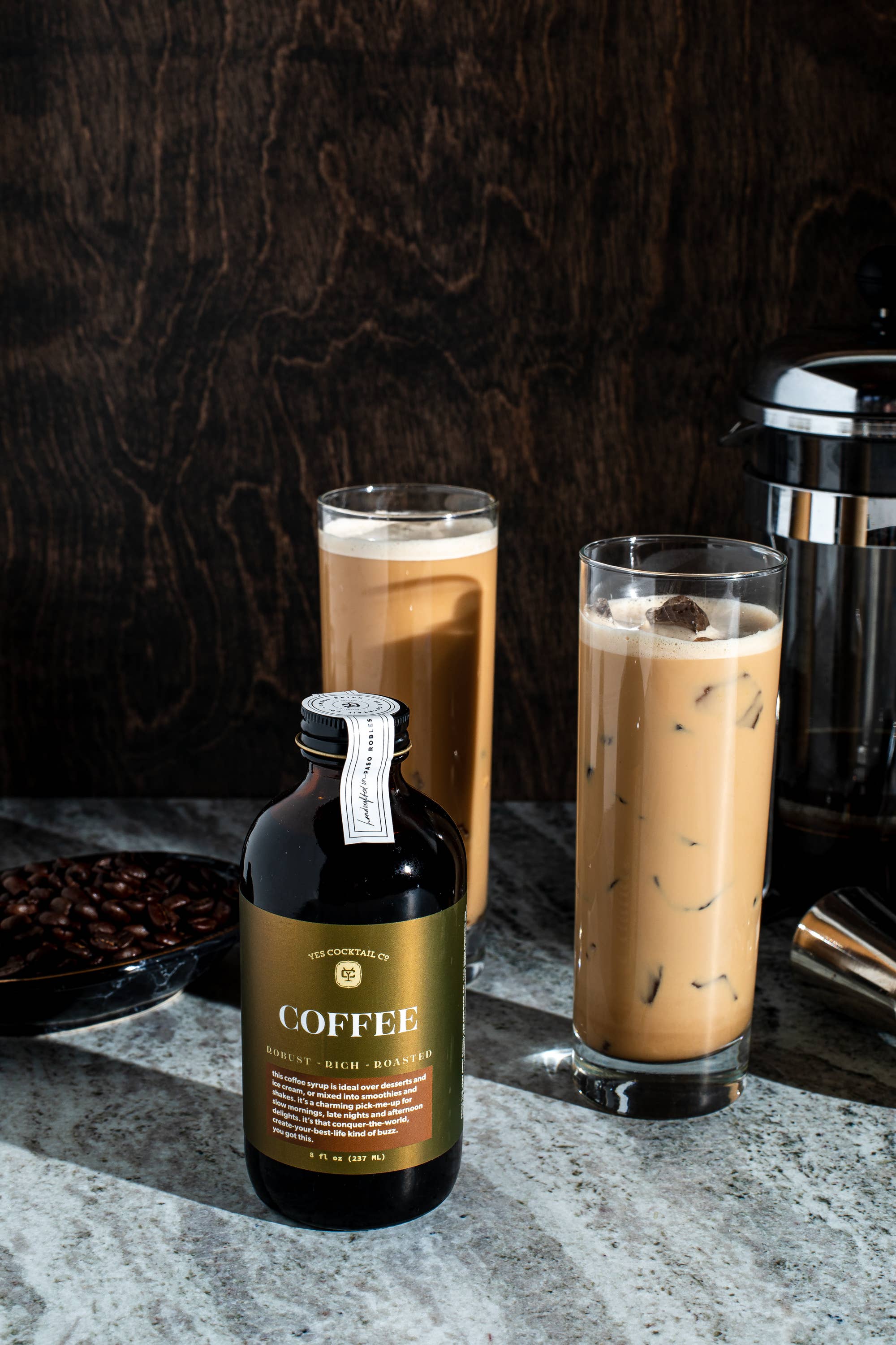 Cold Brew Coffee Syrup Mixer