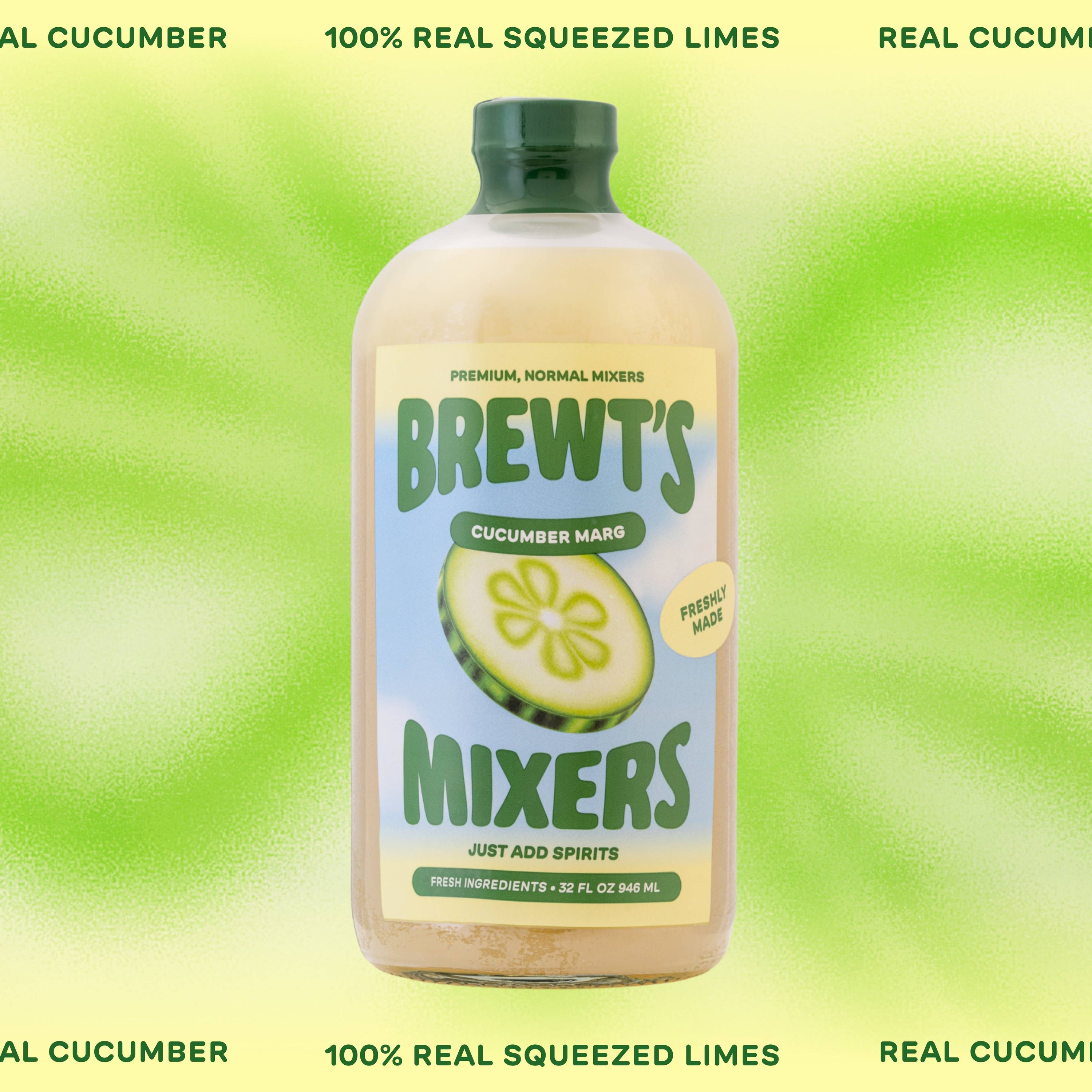 Brewt's Cucumber Margarita | 32 oz