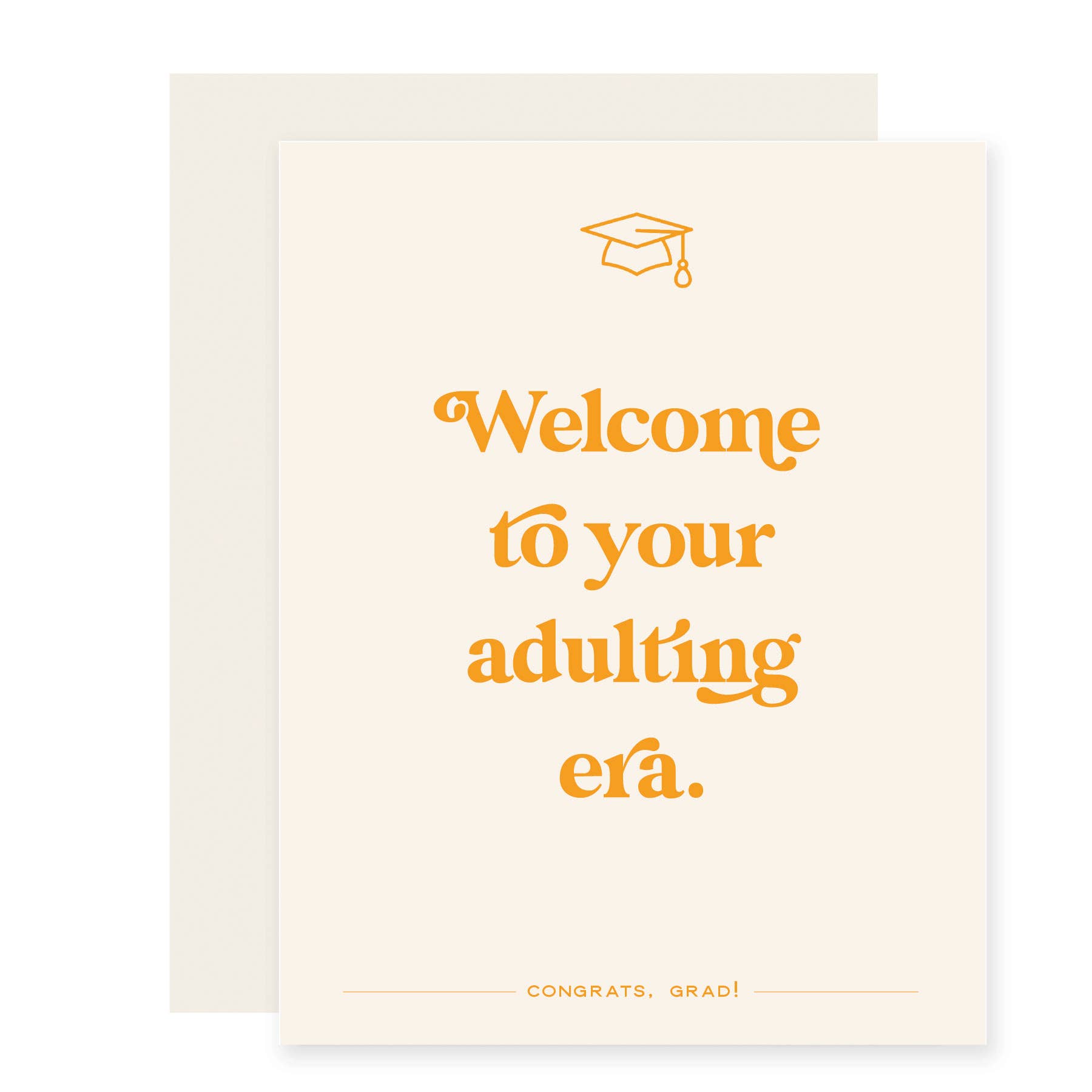 Adulting Era | Funny Graduation Swiftie Card