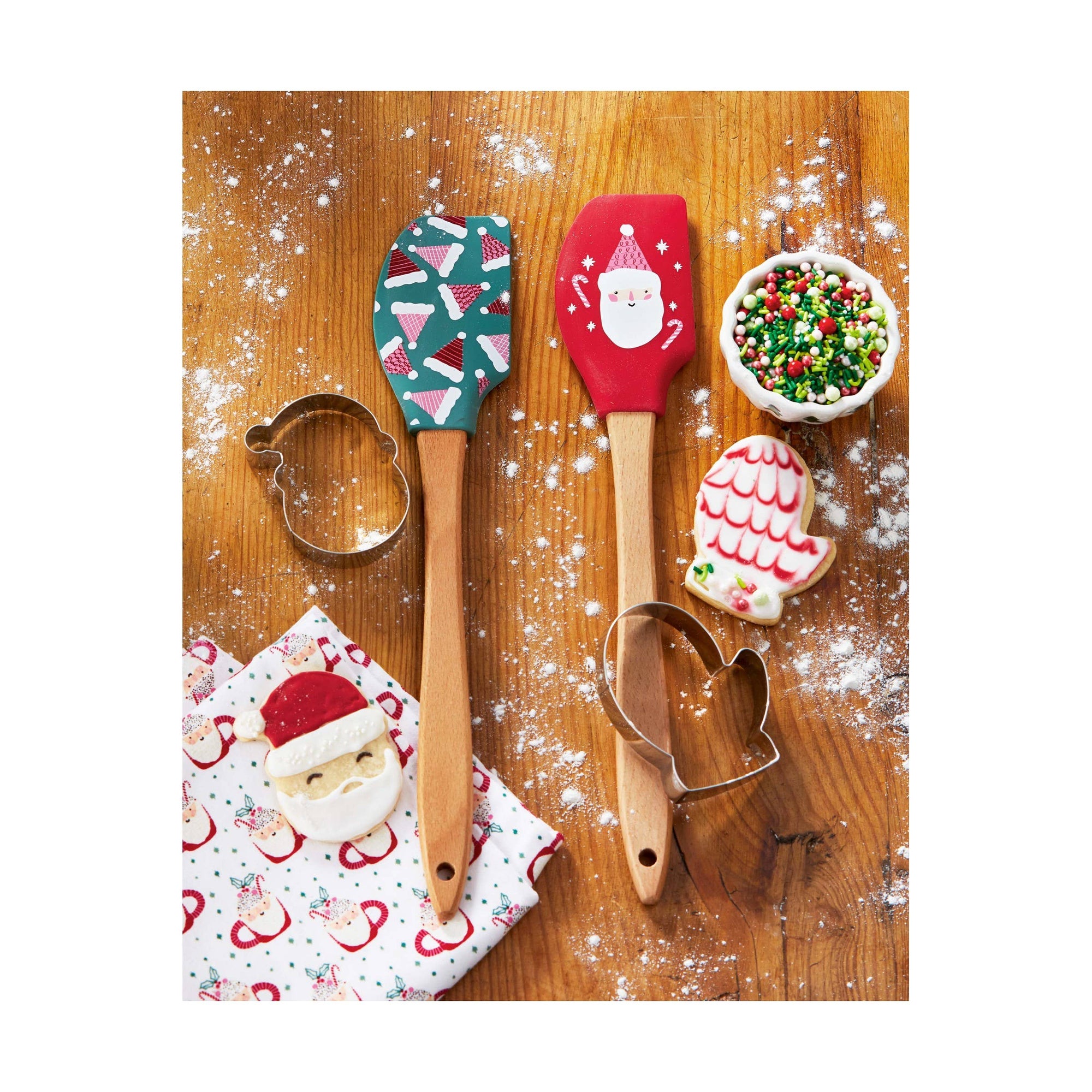 Santa Cookie Cutter Spatula