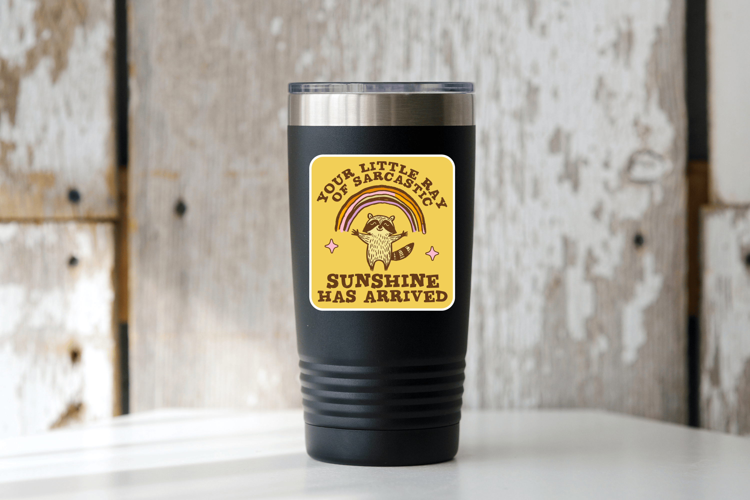 Your Little Ray of Sarcastic Sunshine Sticker