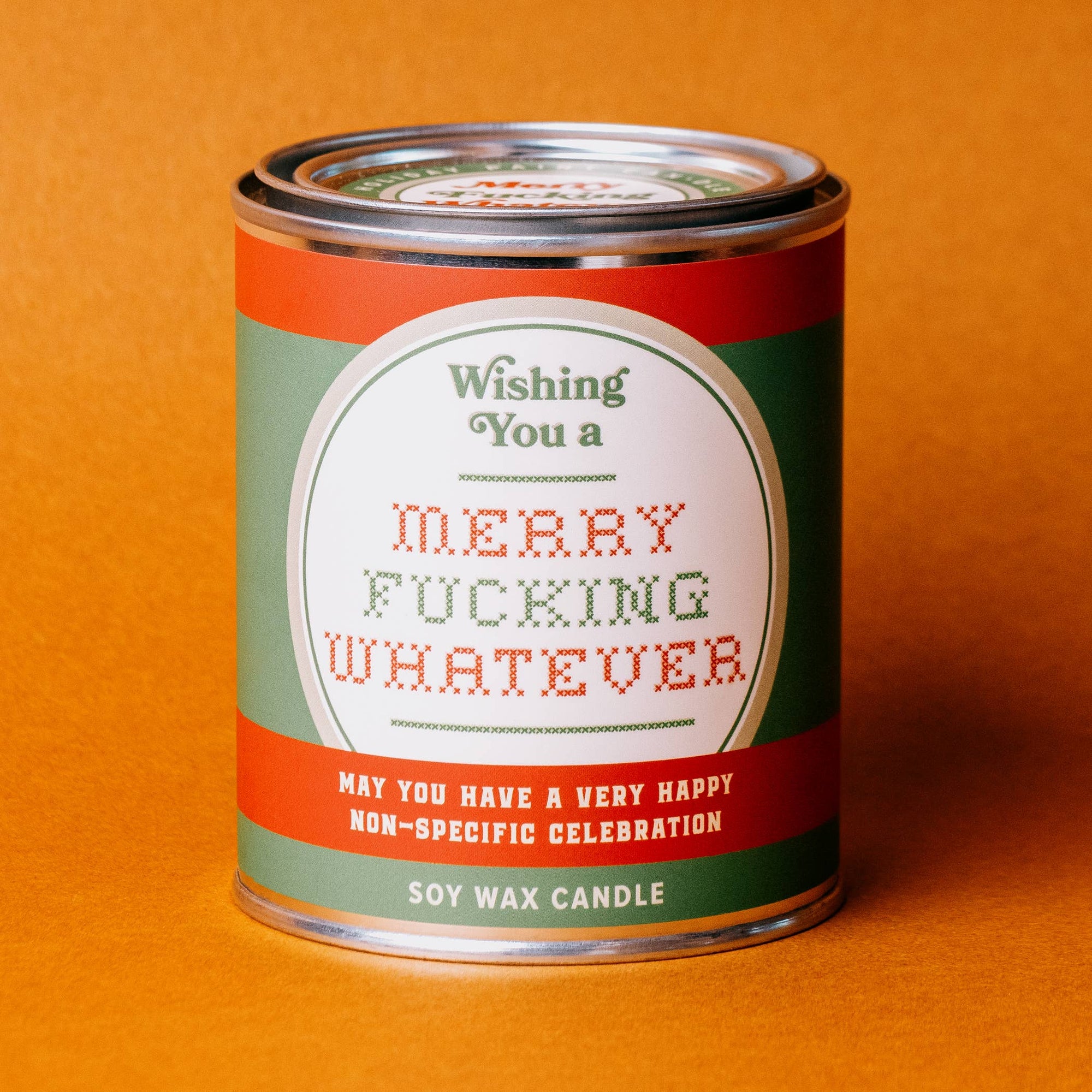 Merry Fucking Whatever Paint Can