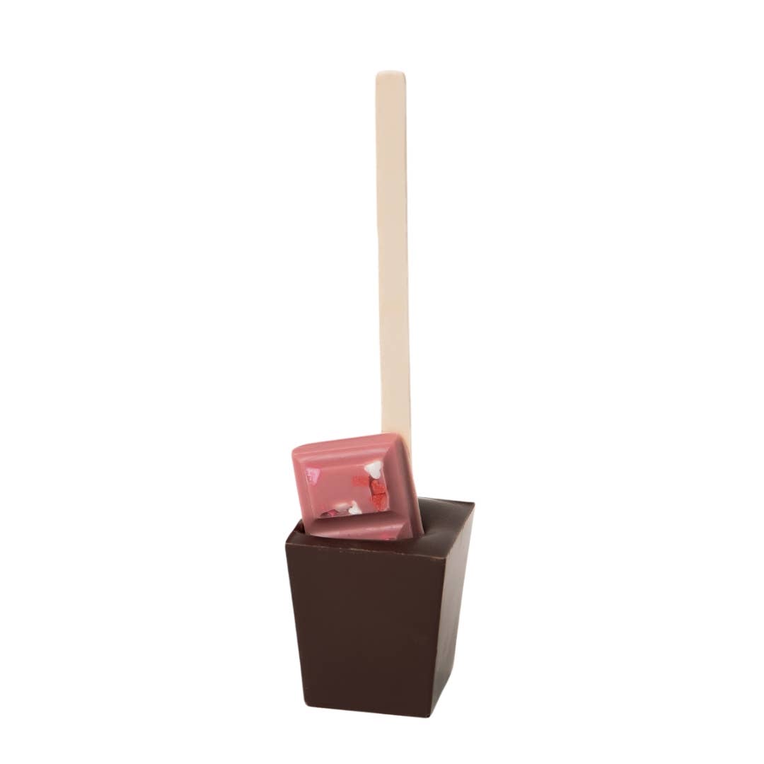 Valentine's Hot Chocolate on a Stick