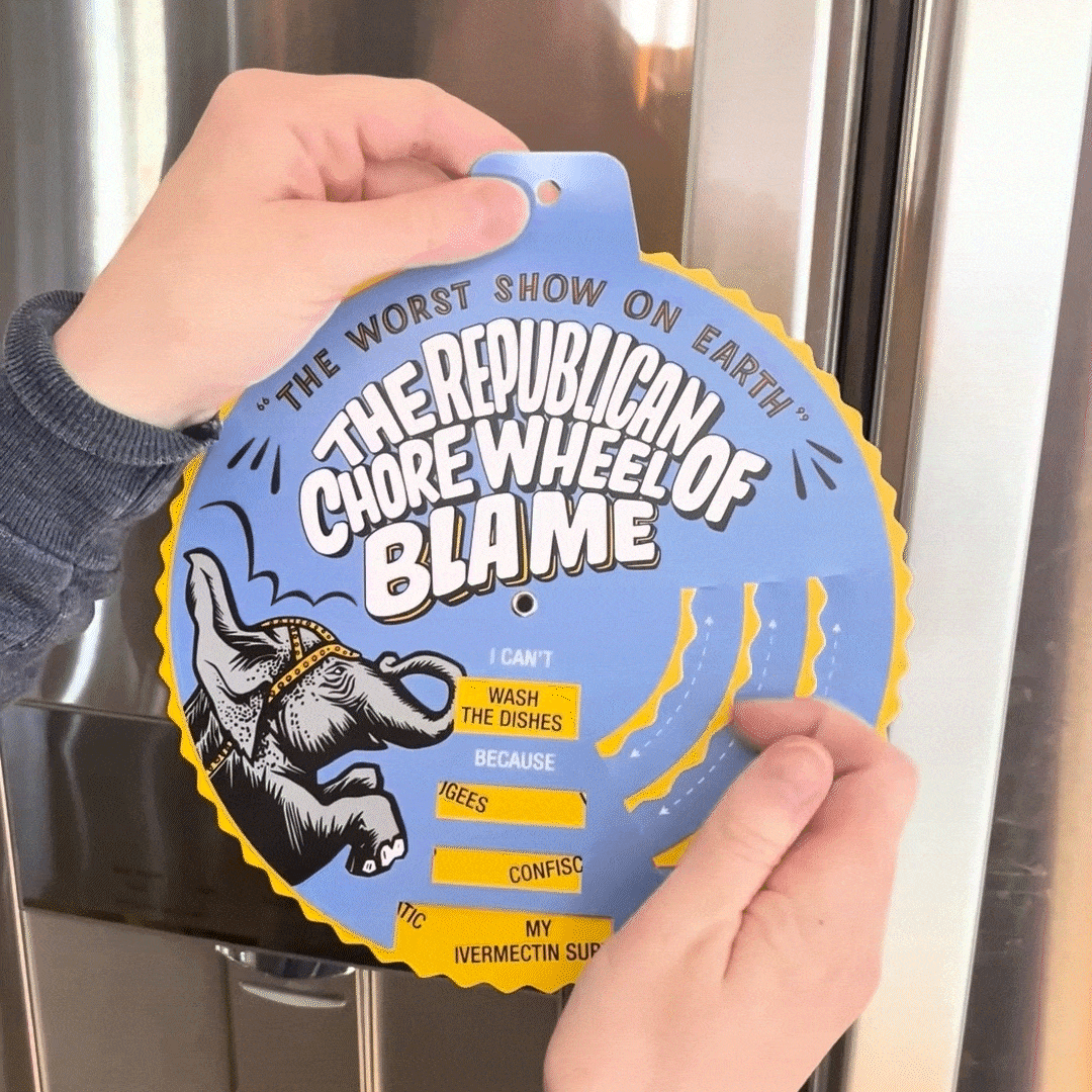 The Republican Chore Wheel of Blame