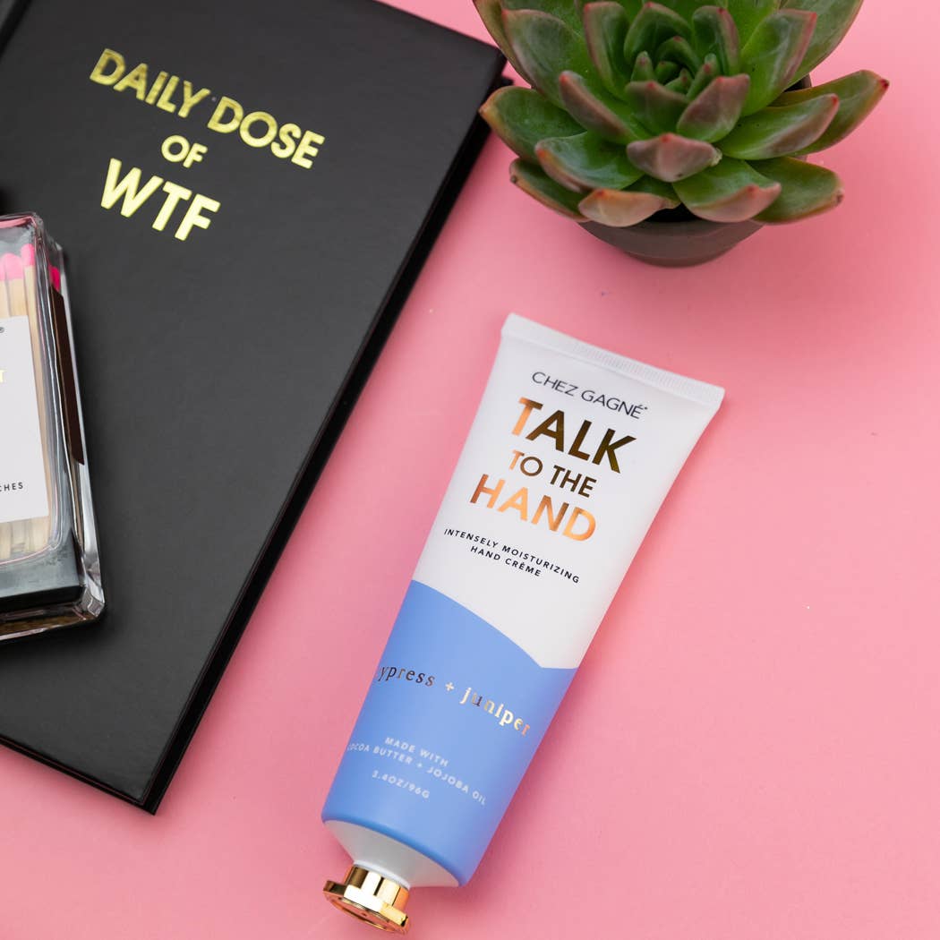 Talk to the Hand - Cypress + Juniper Hand Cream