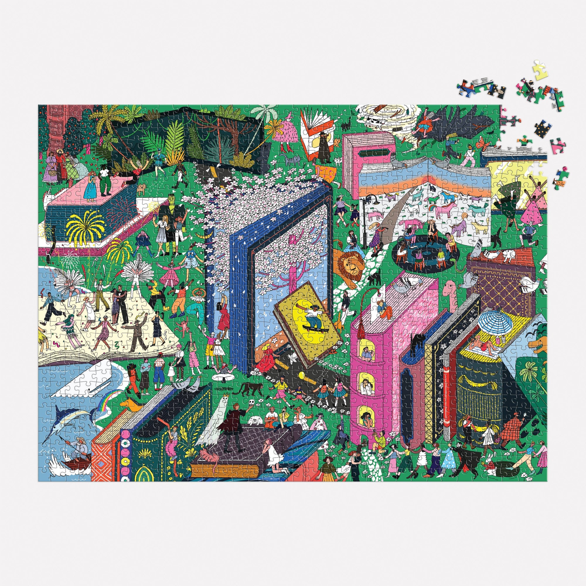 Book World 1000 Piece Puzzle