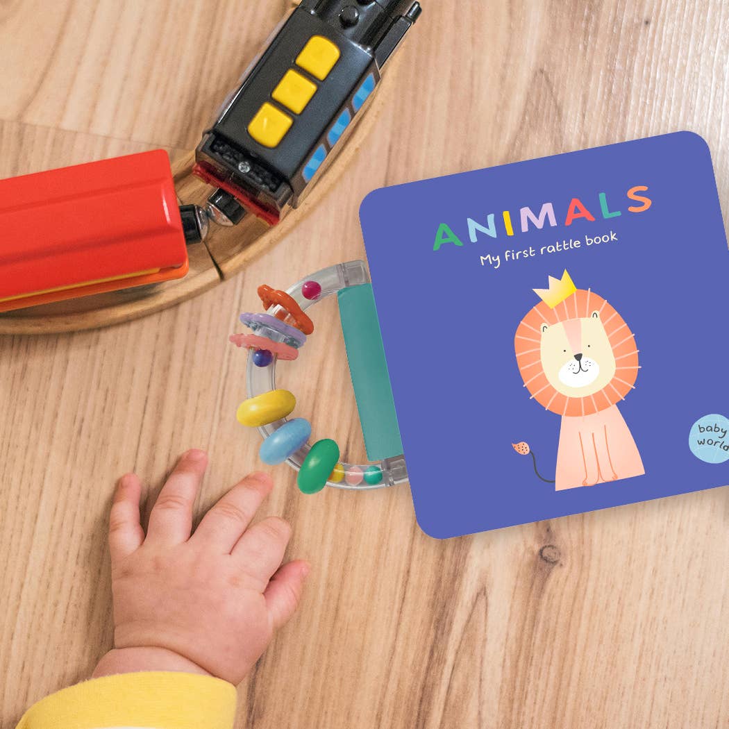 Animals: My First Rattle Book by - Board Books; 8 pages / English
