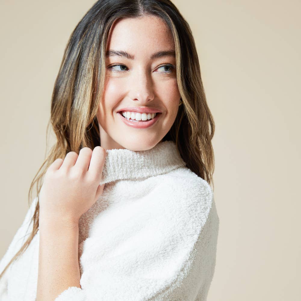 Soft & Cozy One Size Coco Marshmallow Shrug