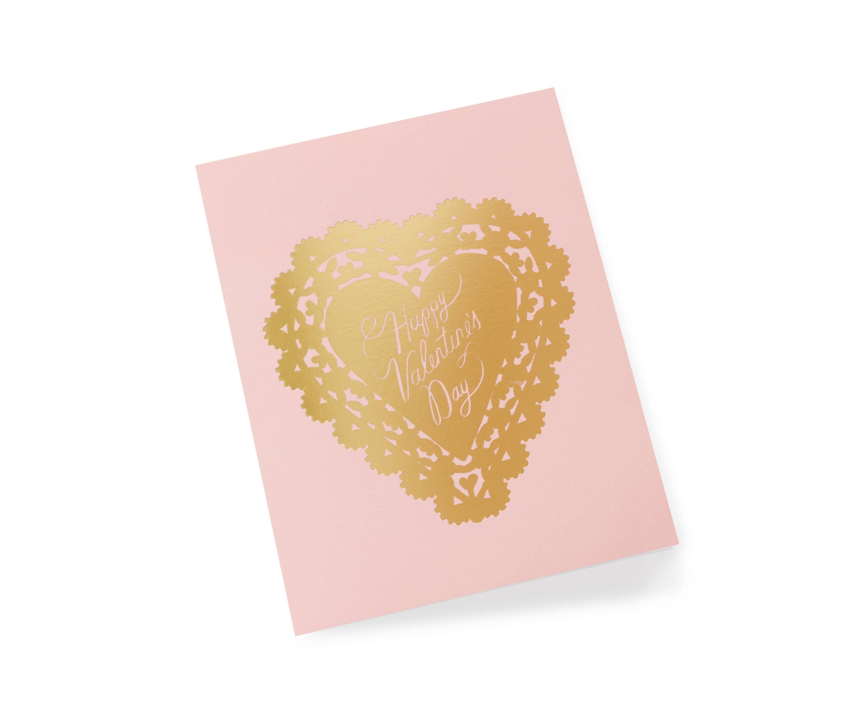 Doily Valentine Card